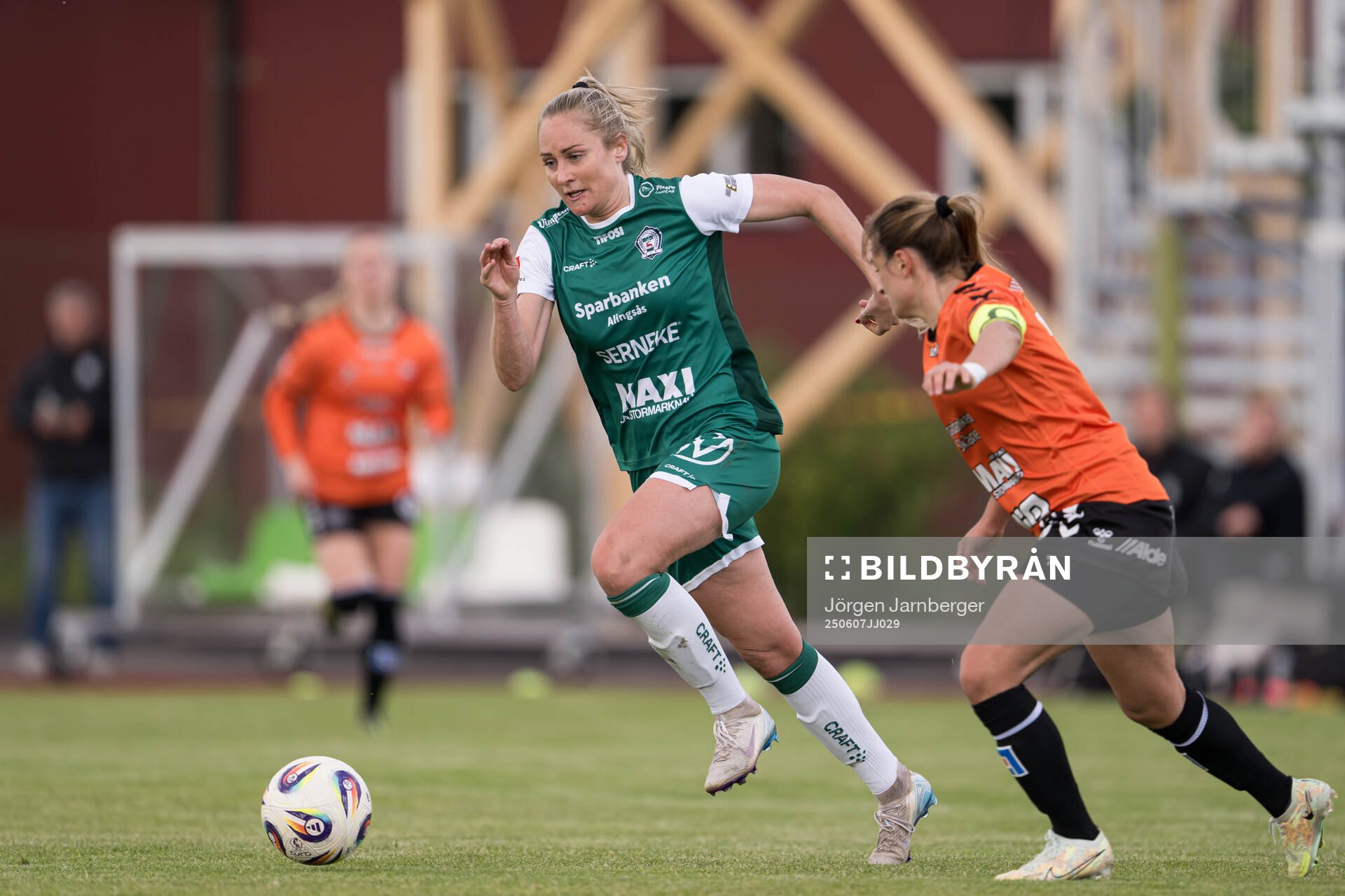 Alingsås Karin Lundin och Kristianstads Emma Petrovic