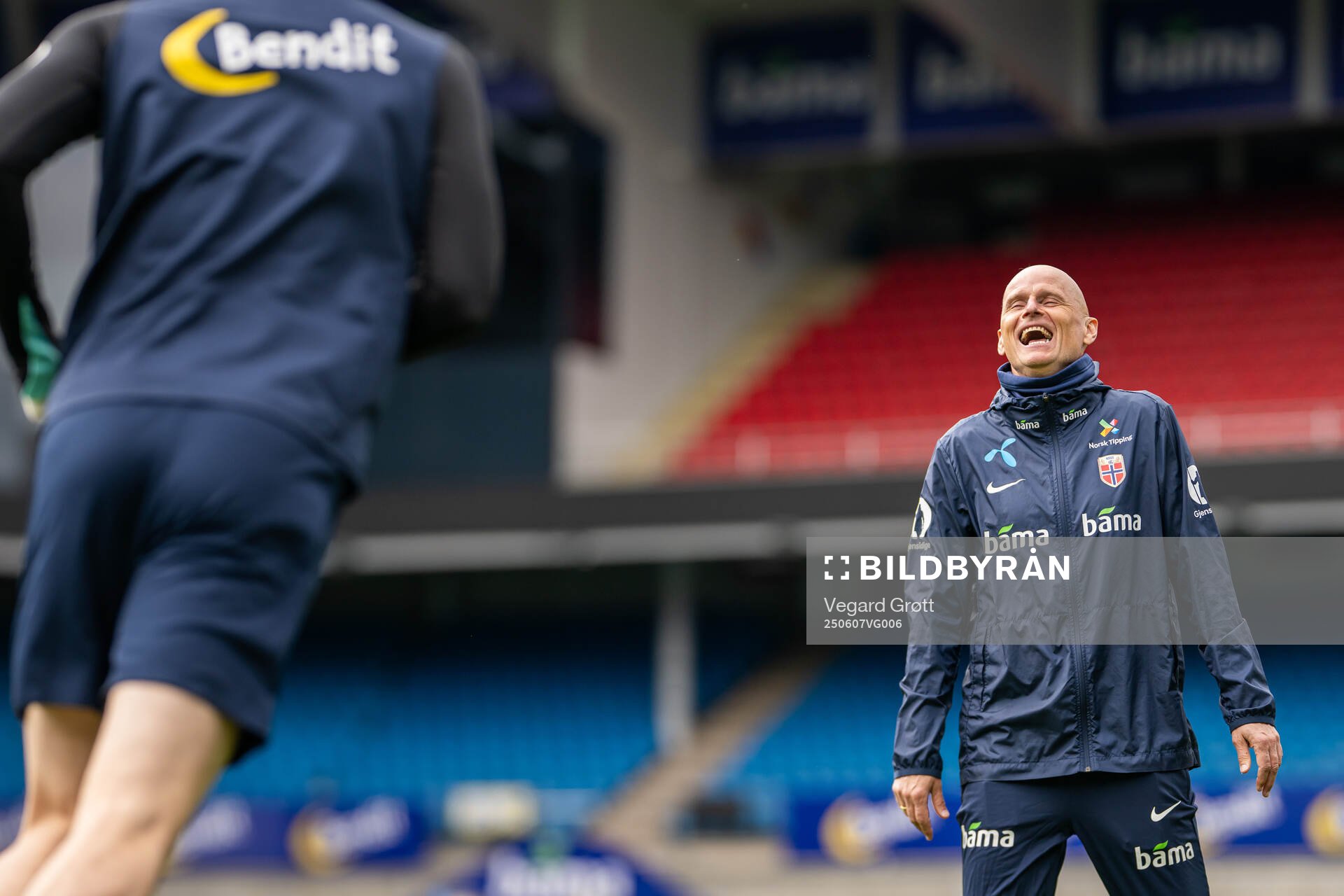 Ståle Solbakken, head coach of the Norwegian national