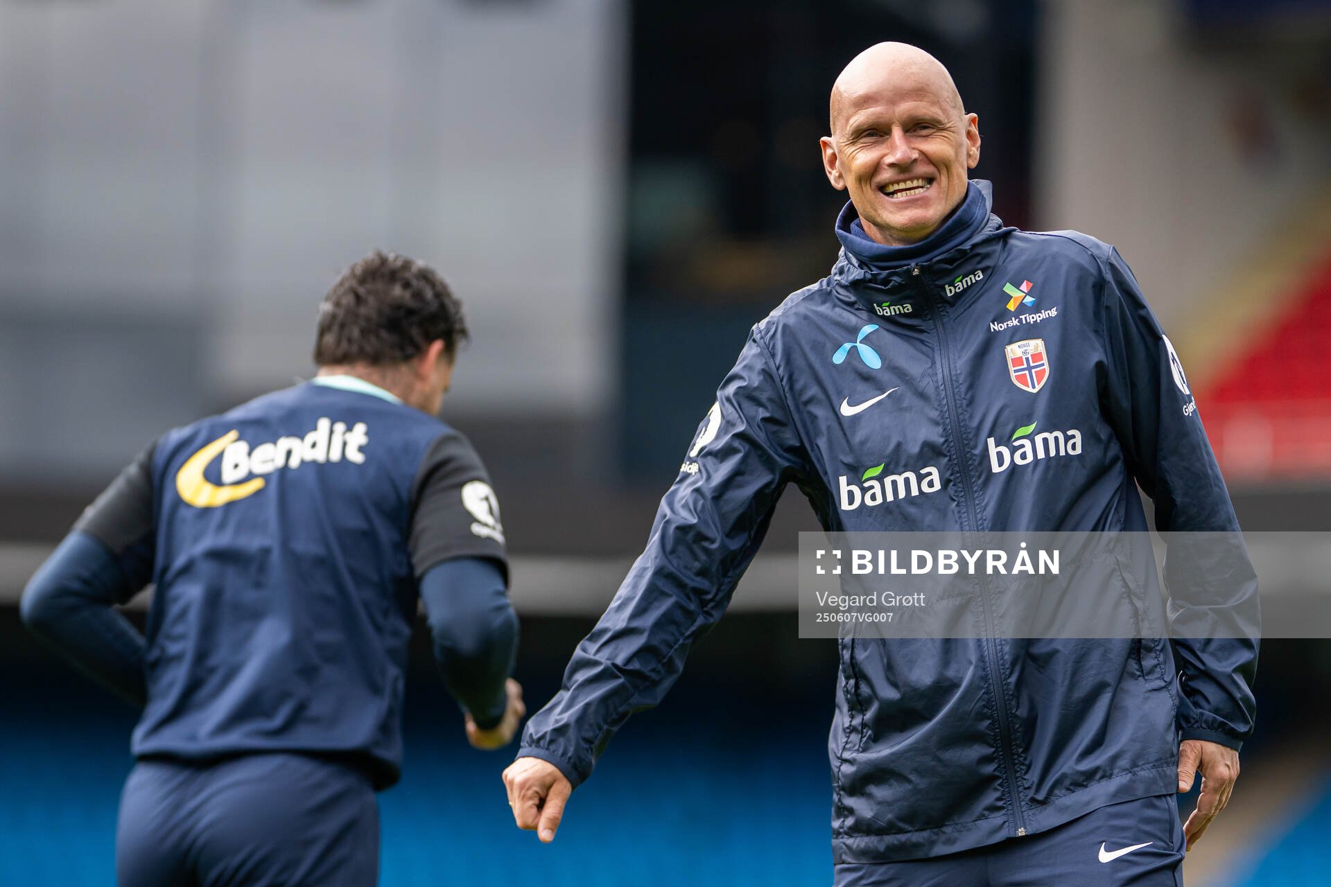 Ståle Solbakken, head coach of the Norwegian national