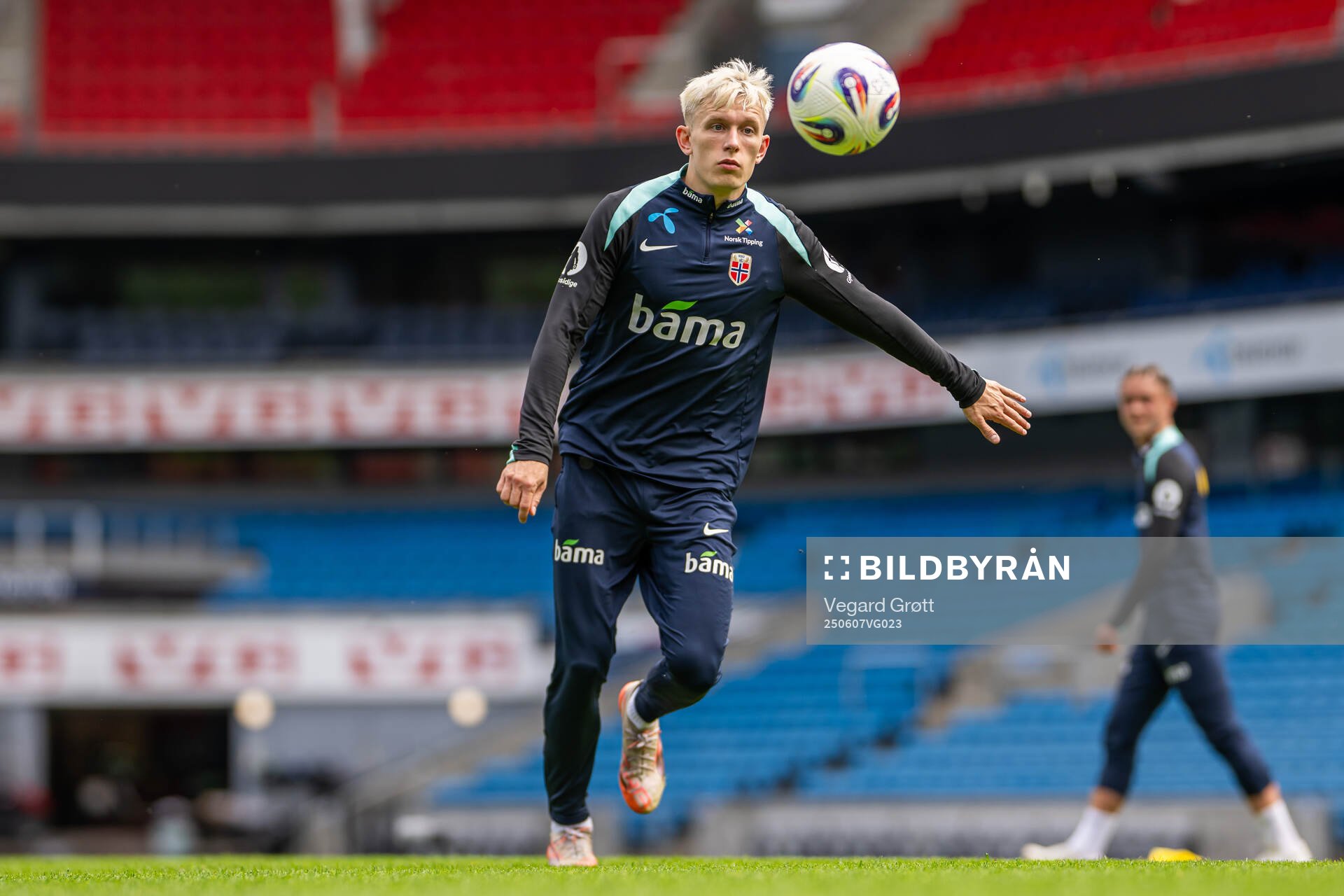 Marcus Holmgren Pedersen of the Norwegian national football