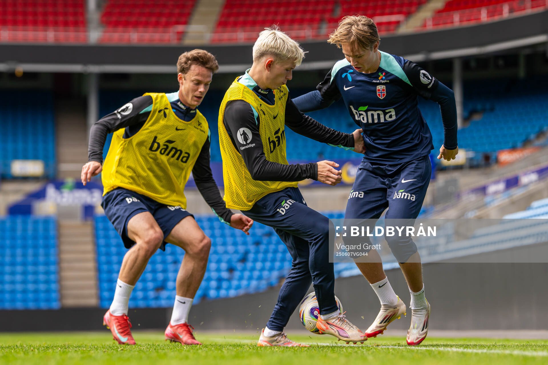 Felix Horn Myhre, Marcus Holmgren Pedersen and Andreas