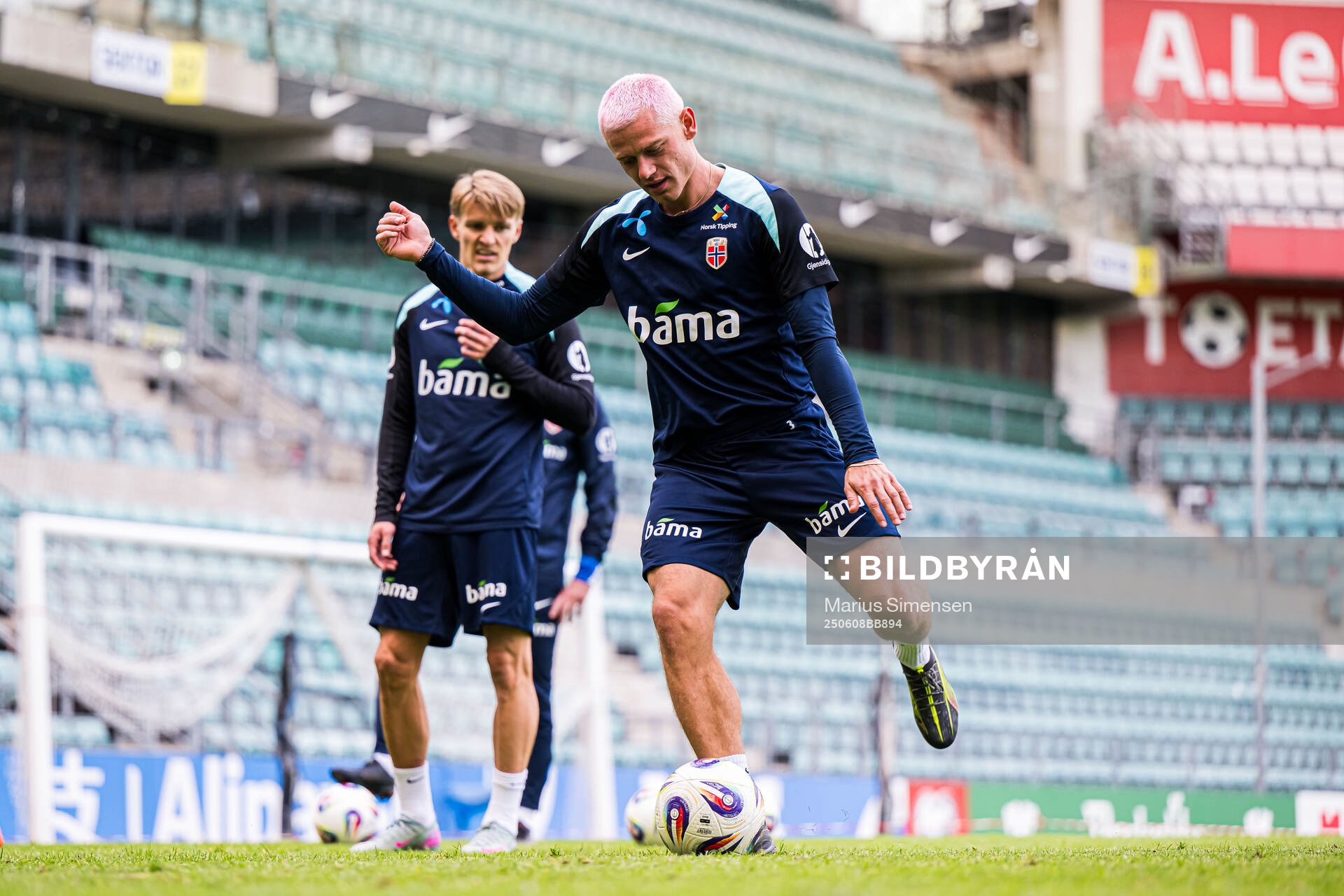 Julian Ryerson of the Norwegian national football team