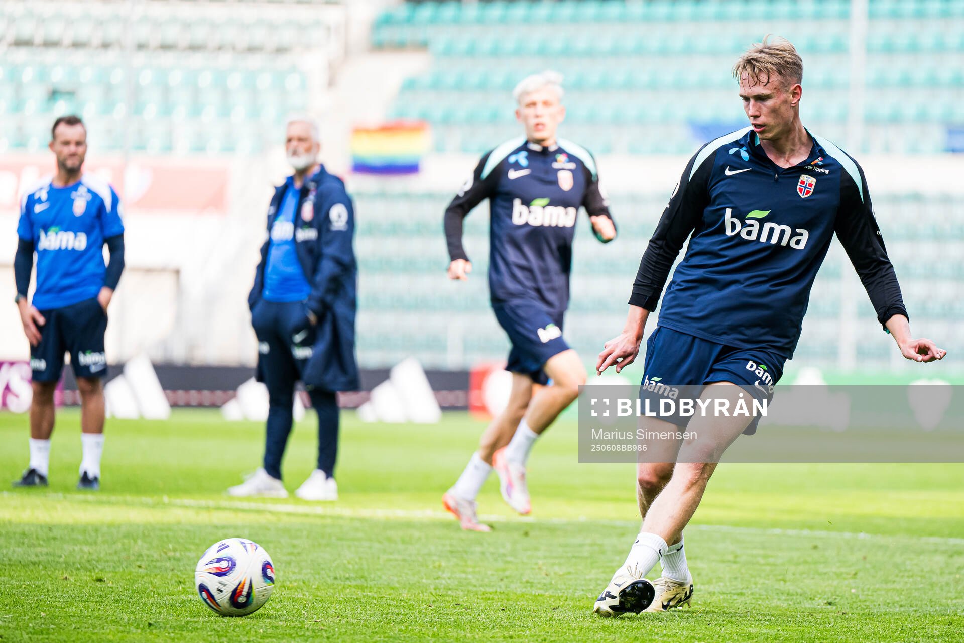 Torbjørn Lysaker Heggem of the Norwegian national football