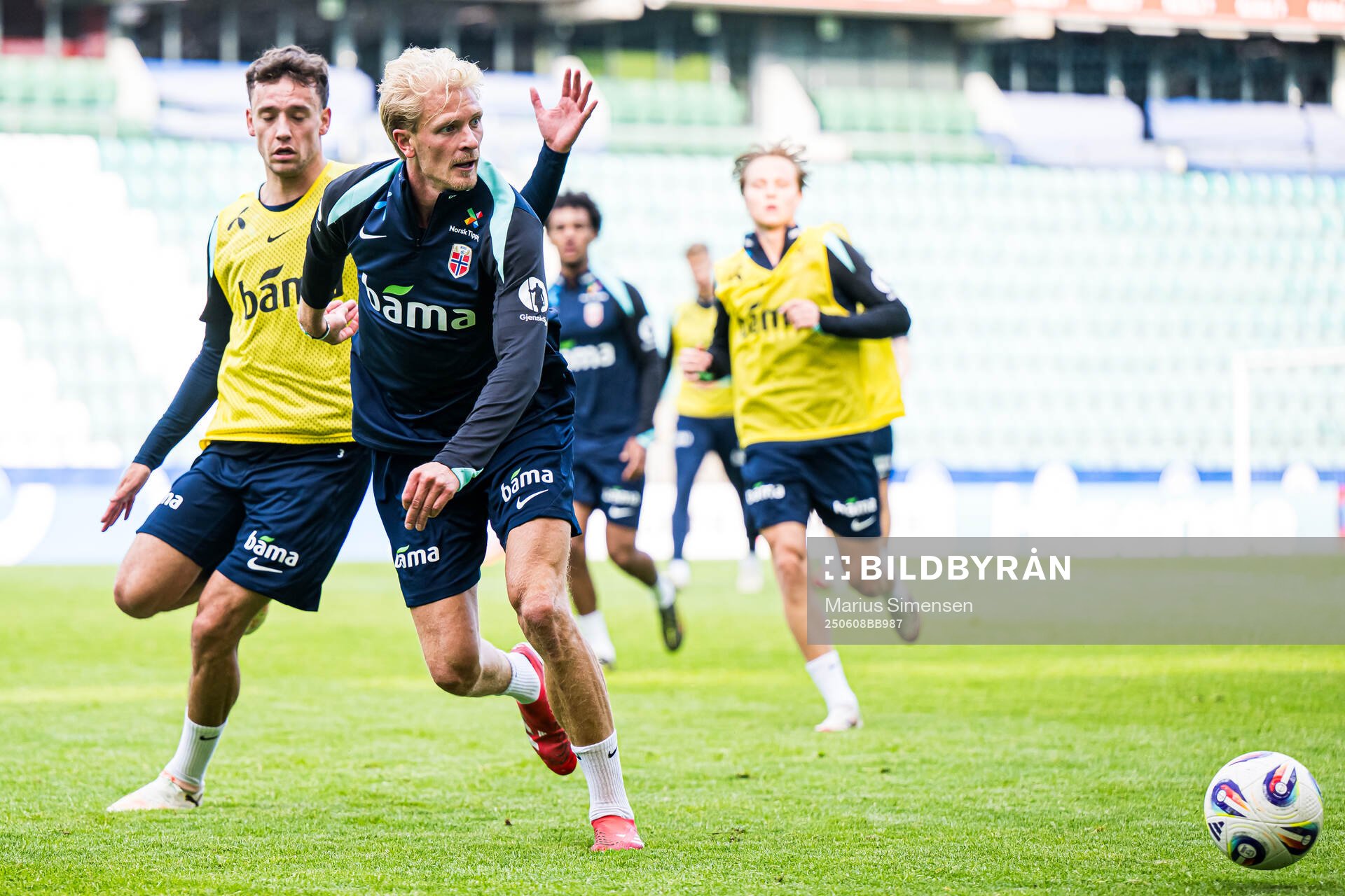 Morten Thorsby of the Norwegian national football team