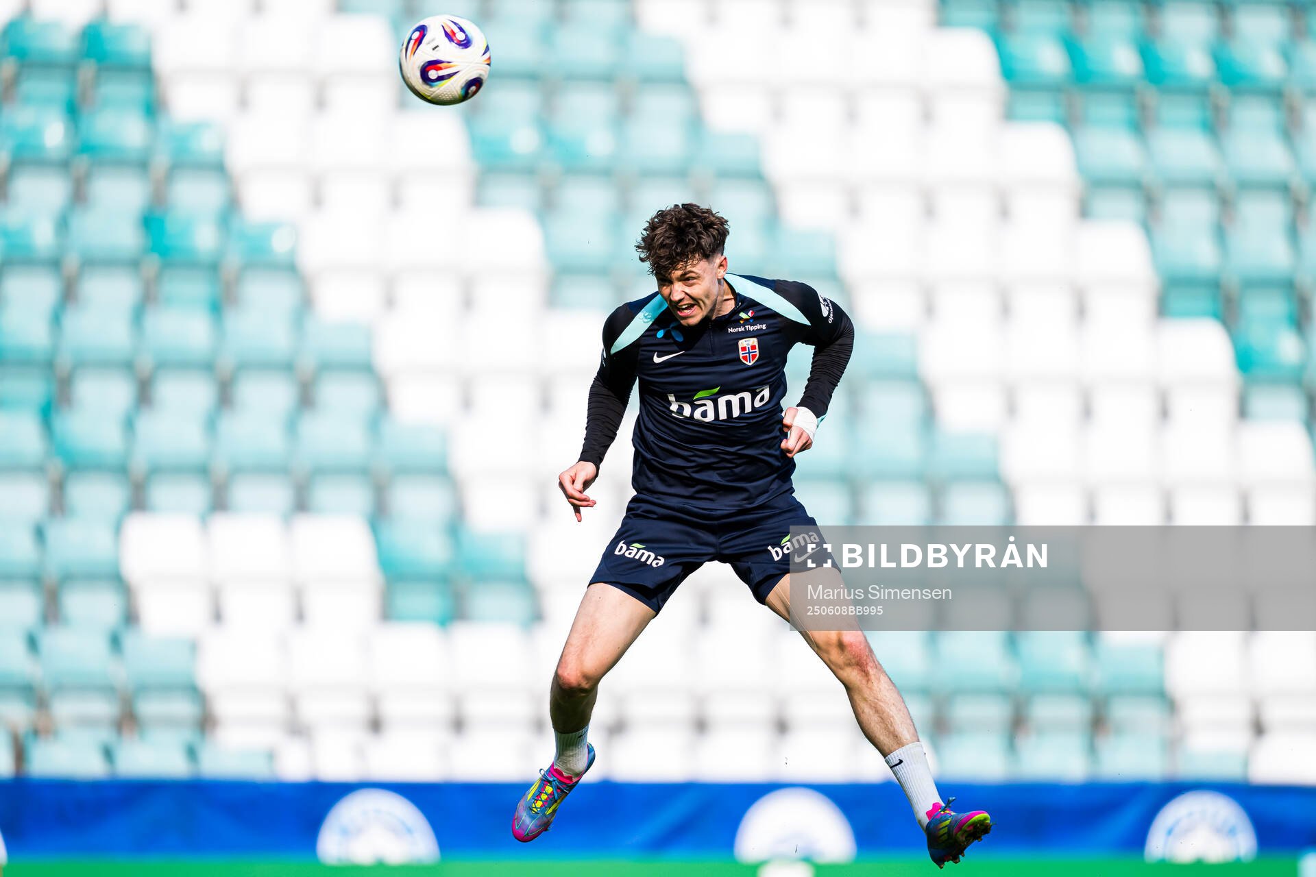 Jørgen Strand Larsen of the Norwegian national football