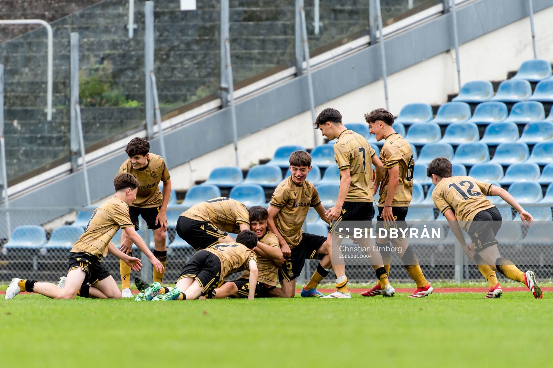 Real Sociedads Danel Granado jublar