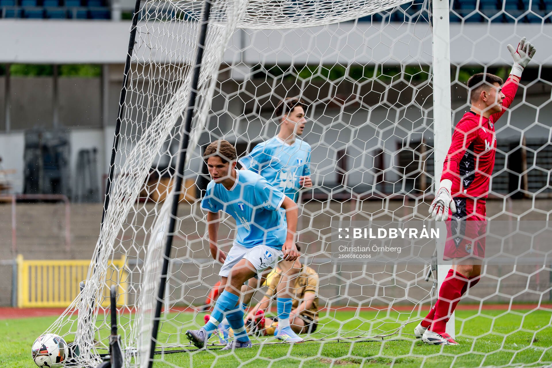 Malmö FFs John Orestam jublar
