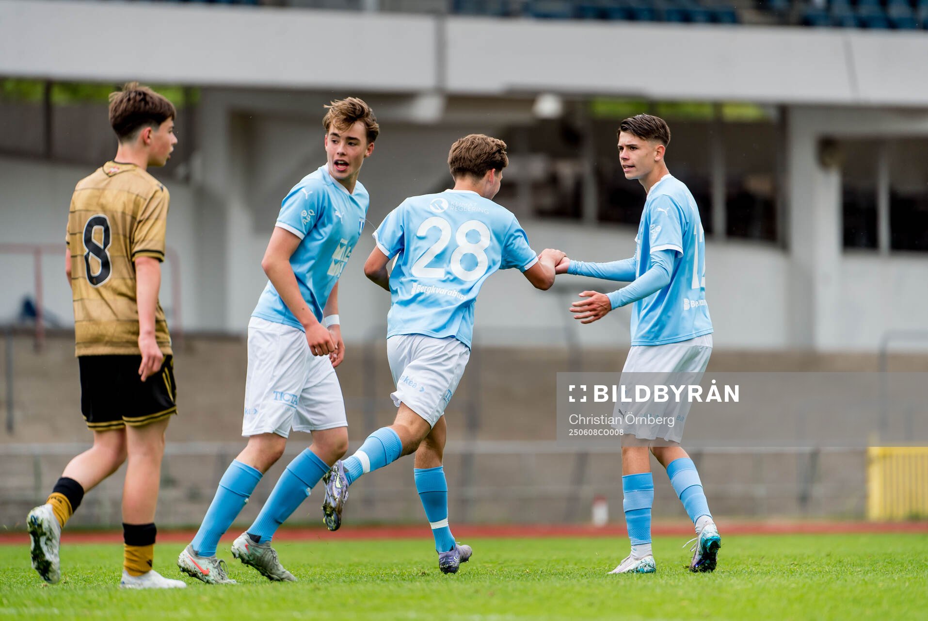 Malmö FFs John Orestam jublar