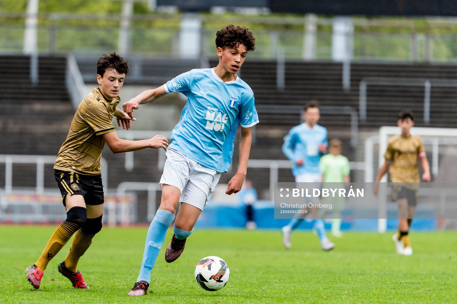 Malmö FFs Leon Da Silva och Real Sociedads Danel Granado