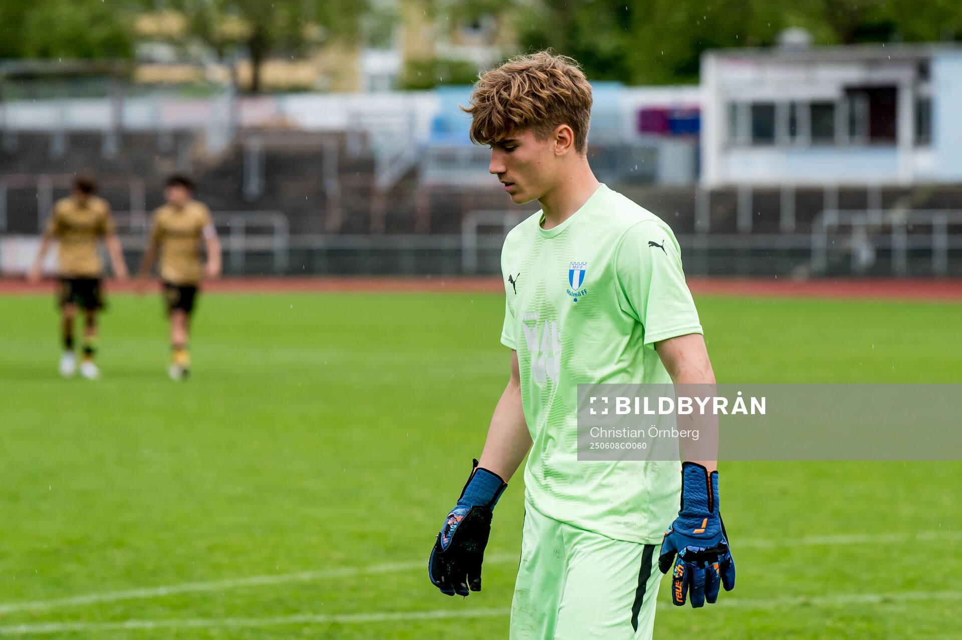 Malmö FFs Isak Nordén deppar