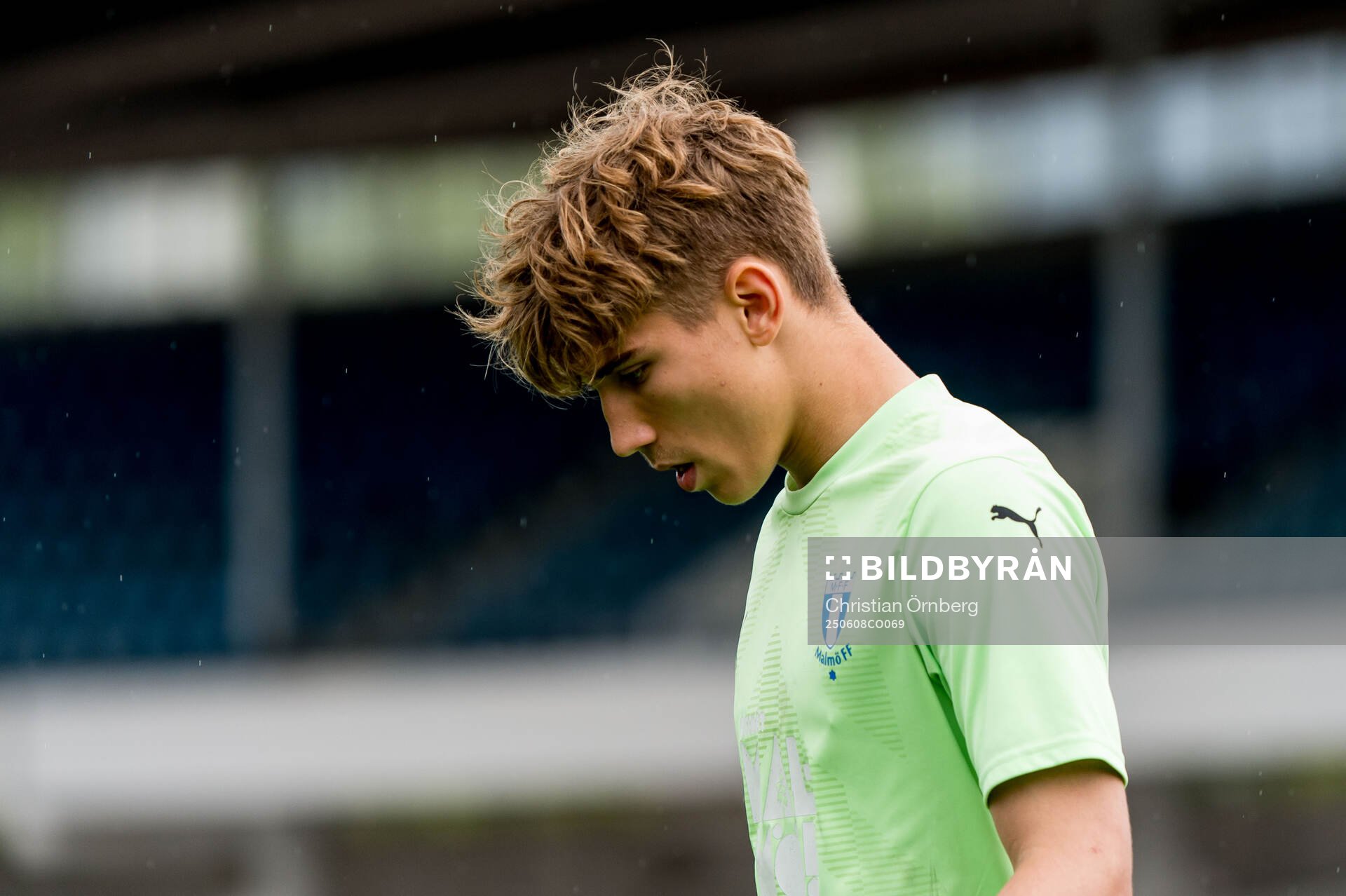Malmö FFs Isak Nordén deppar