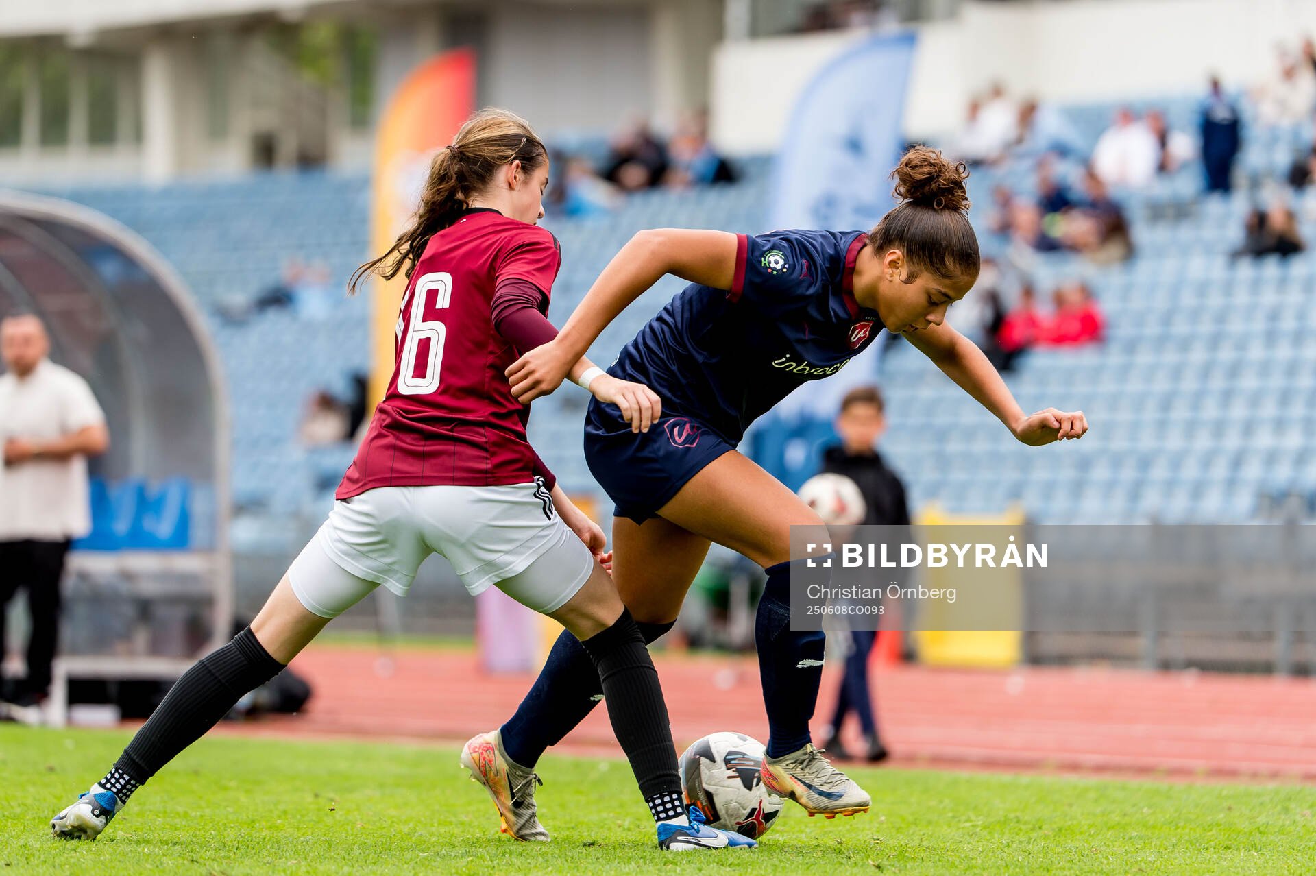 Sparta Prahas Jasmina Fischerova och LA Breakers Madelyn