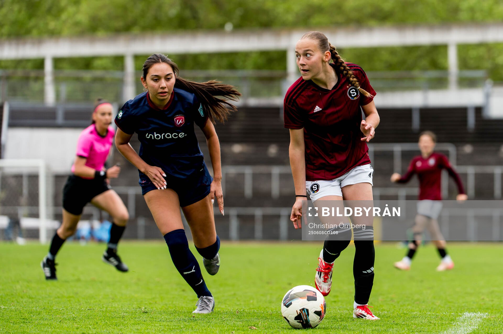 LA Breakers Gianna Marliani och Sparta Prahas Ema Hruba