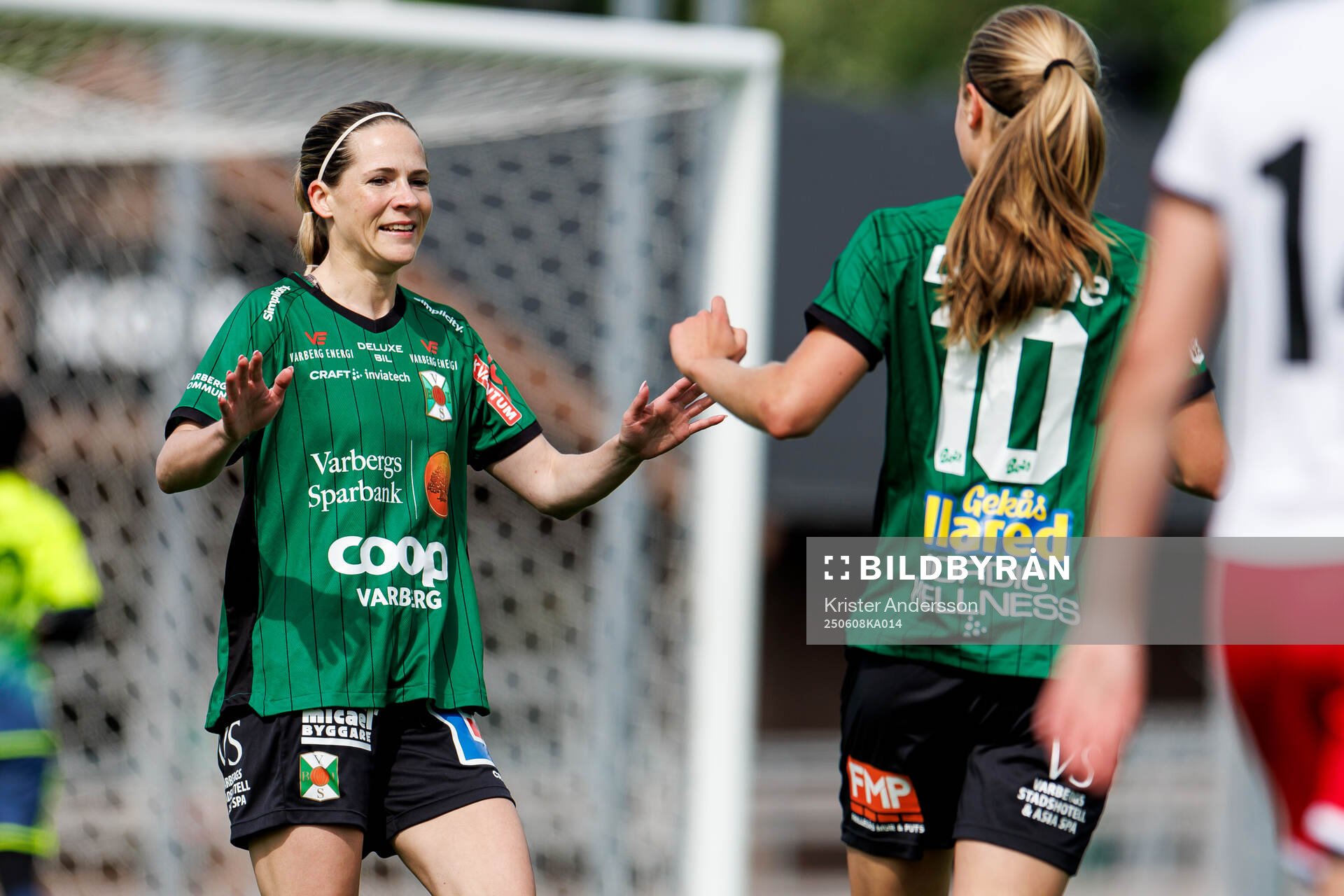 Varbergs Frida Johansson jublar