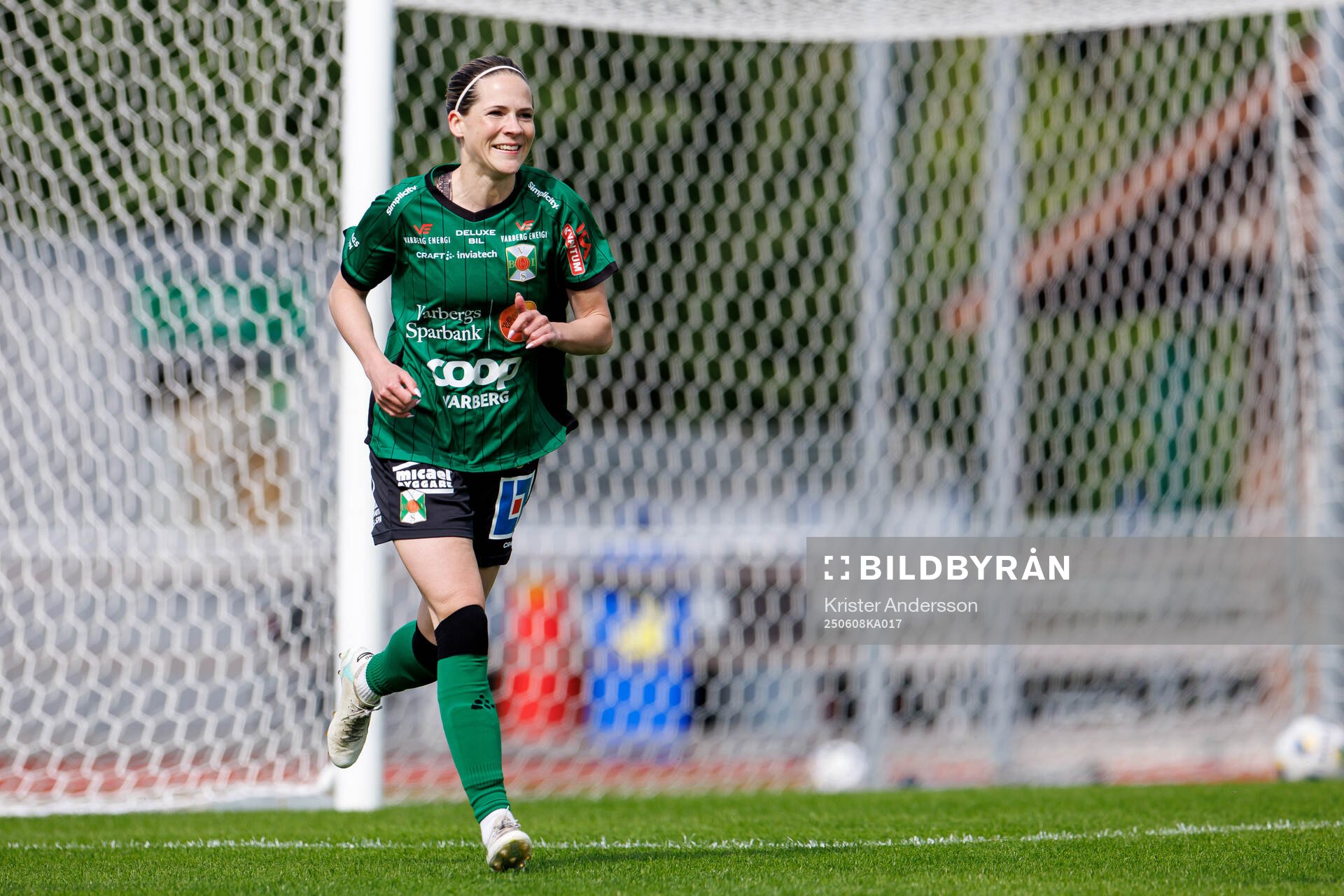 Varbergs Frida Johansson jublar