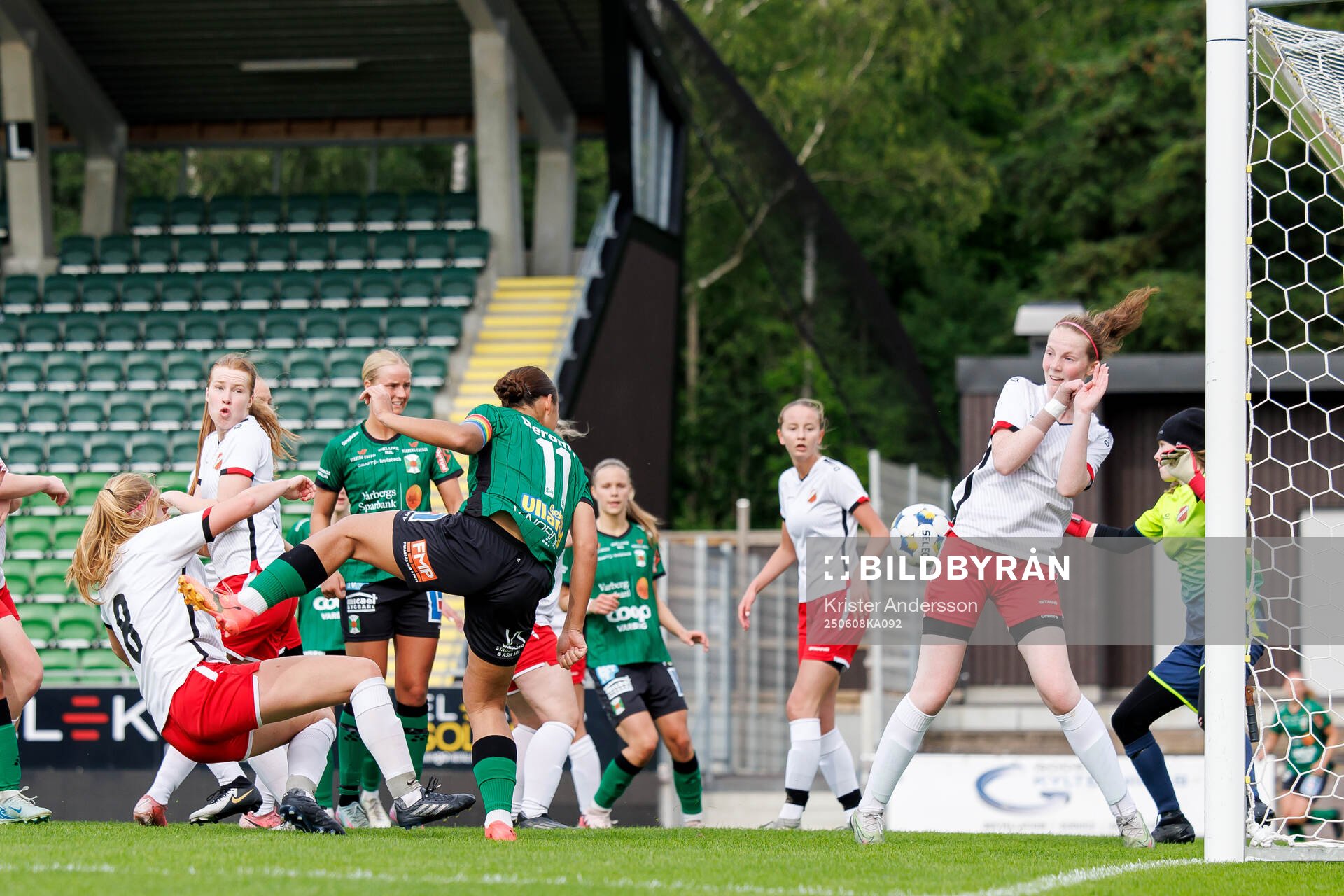 Varbergs Matilda Mårtensson gör 6-0
