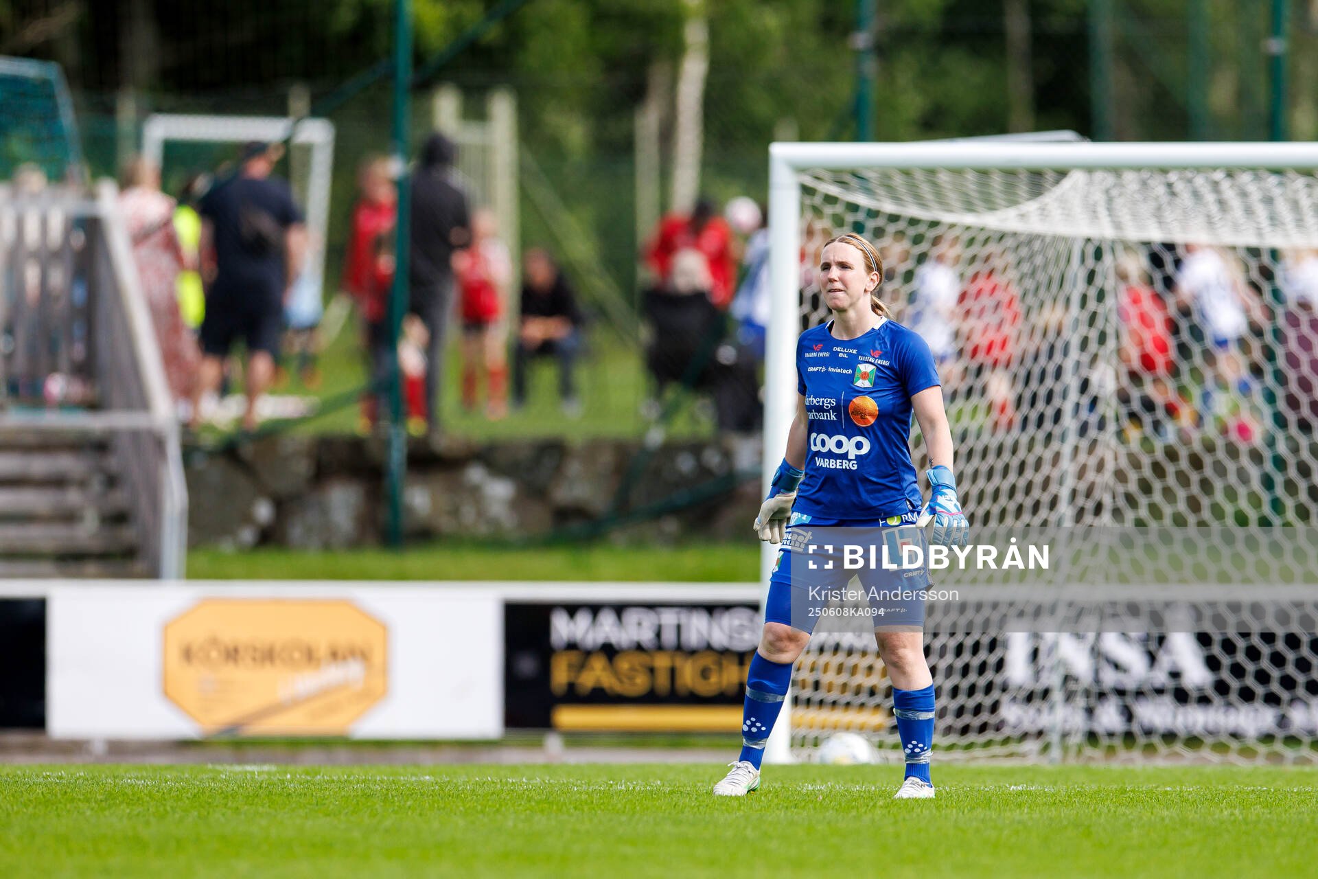 Varbergs målvakt Jasmine Strandberg