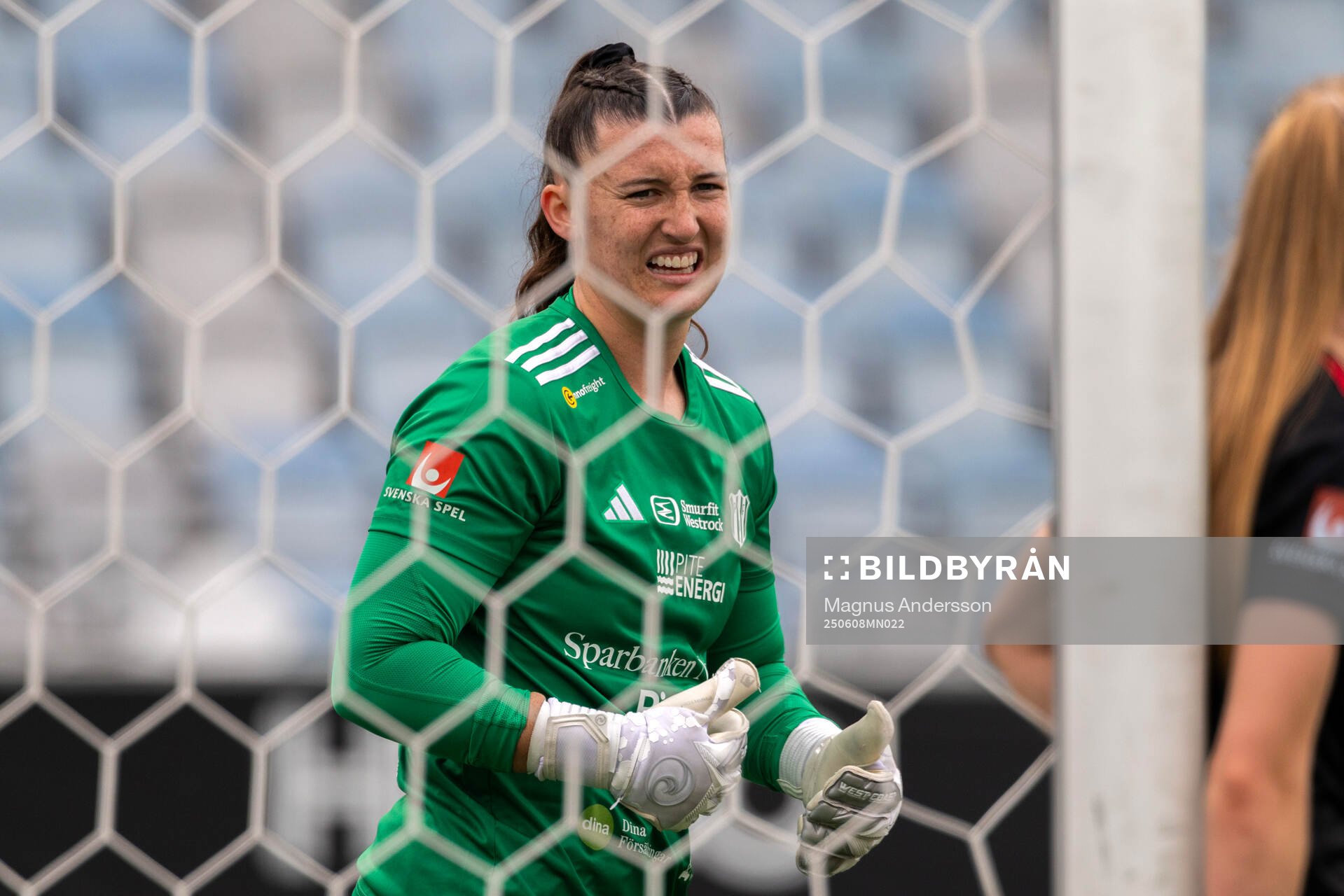 Piteås målvakt Lauren Brzykcy