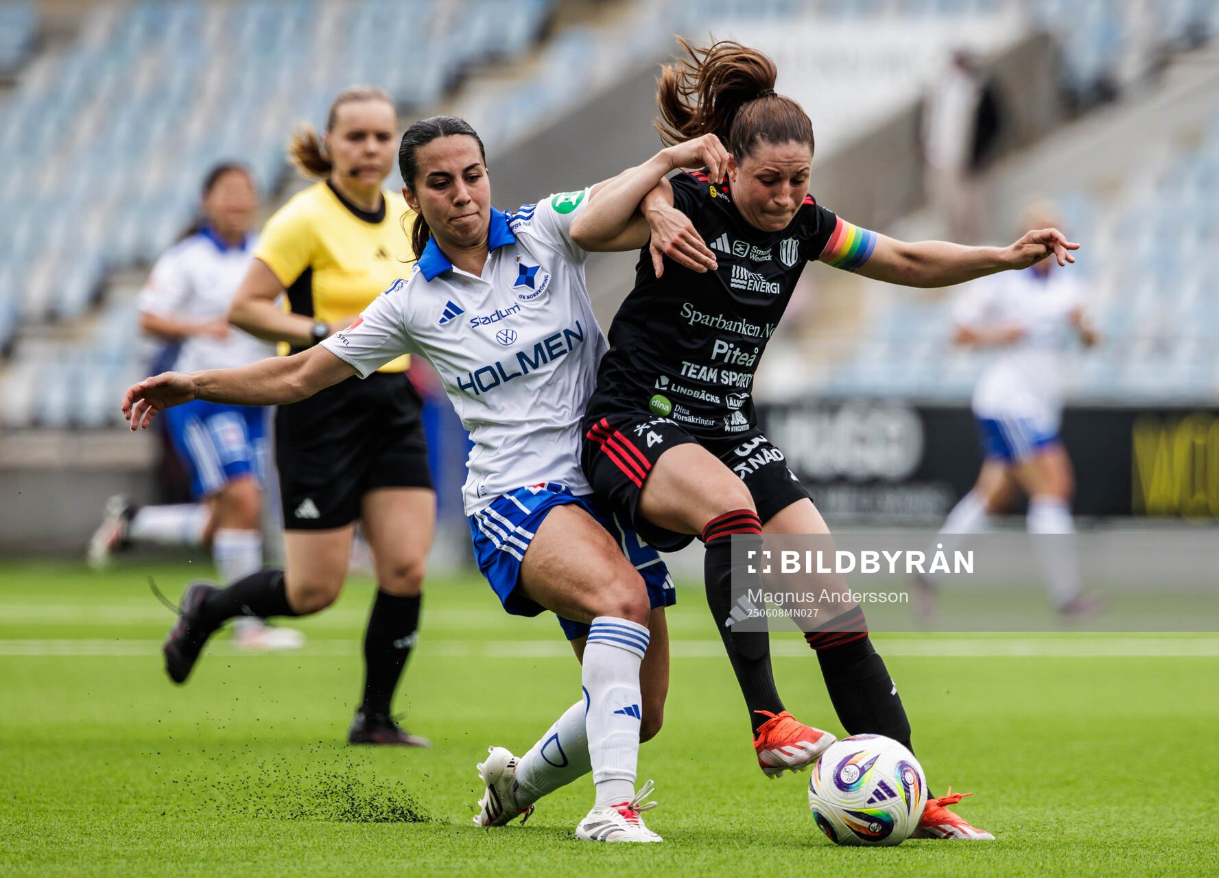 IFK Norrköpings Vesna Milivojevic och Piteås Josefin