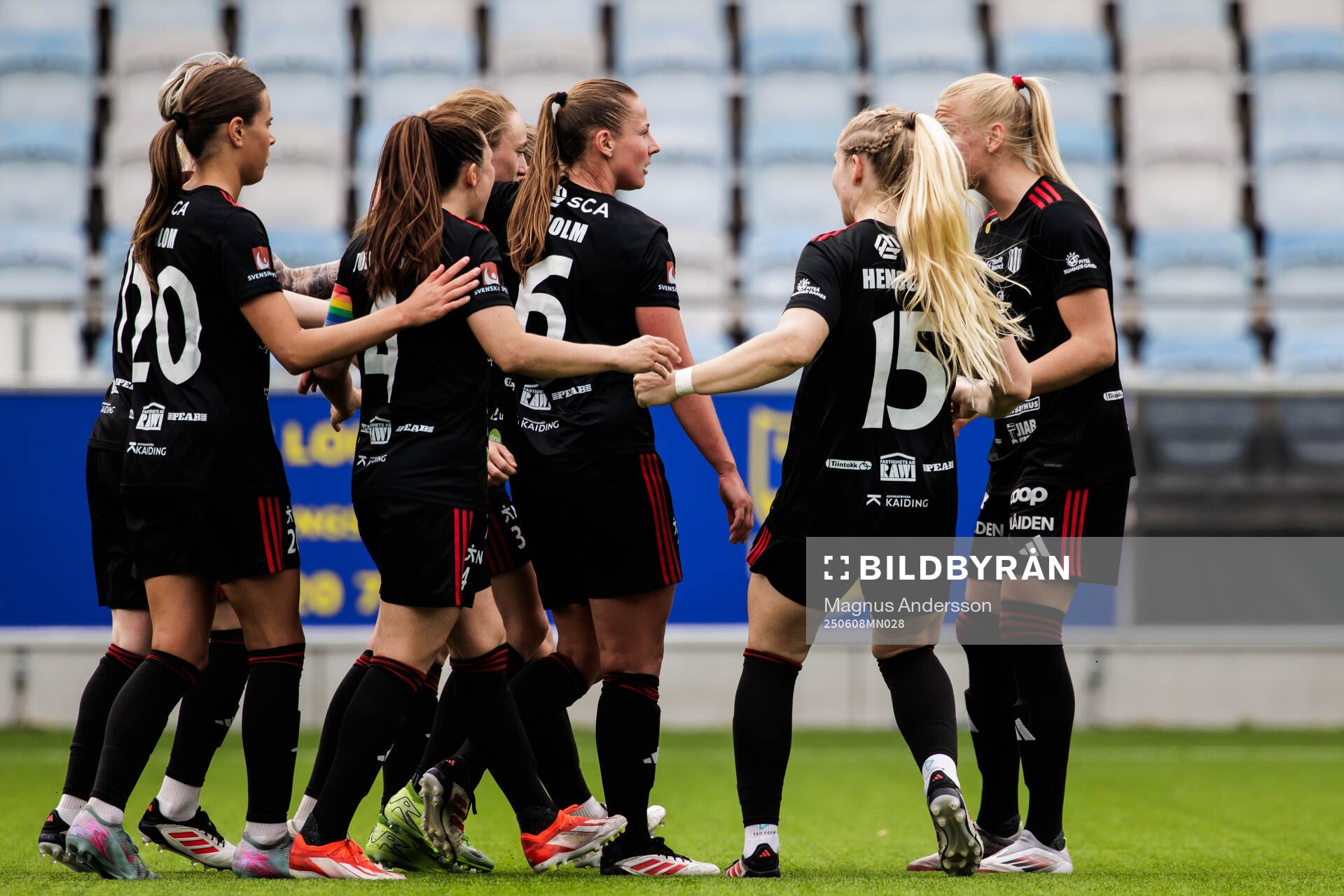 Piteås Asla Johannesen jublar