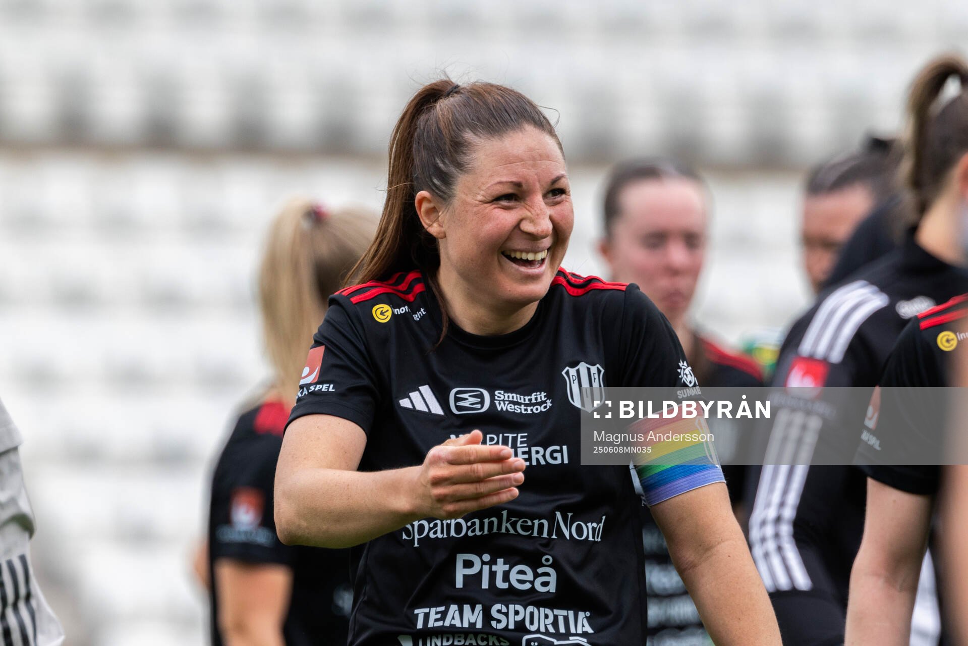 Piteås Josefin Johansson jublar