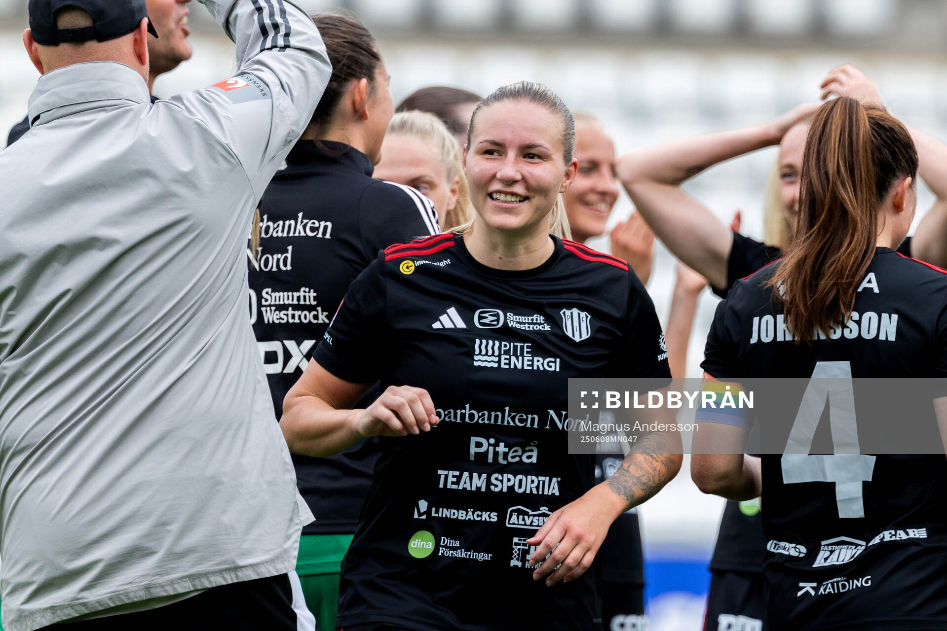 uPiteås Selina Henriksson jublar