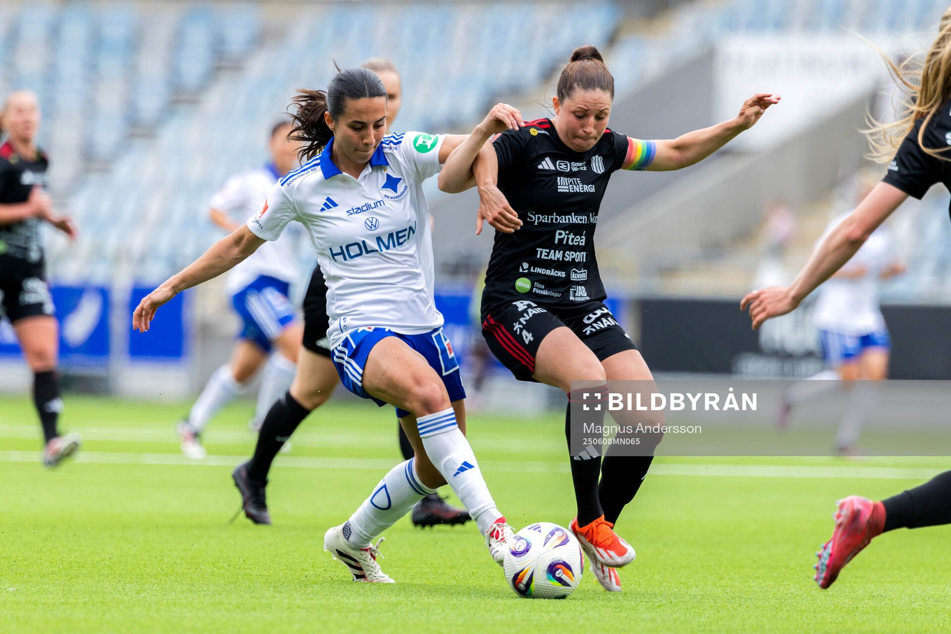 IFK Norrköpings Vesna Milivojevic och Piteås Josefin