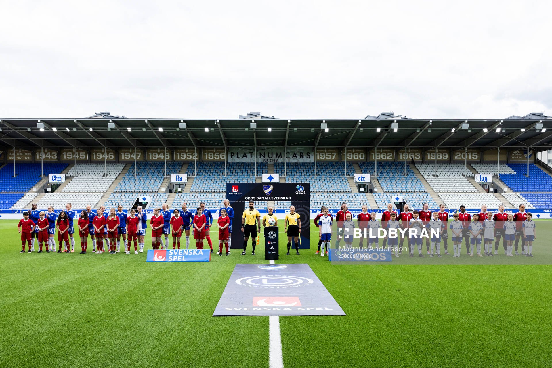 IFK Norrköpings spelare och Piteås spelare