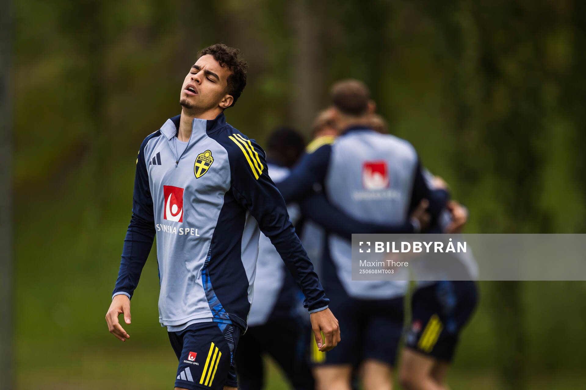 Yasin Ayari of the Swedish men's national football team