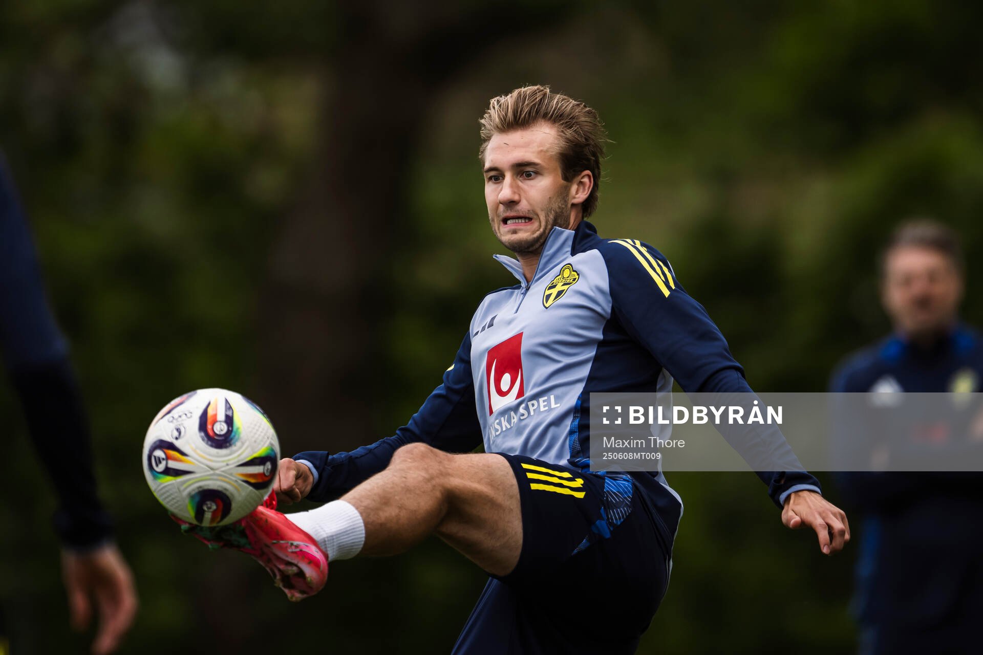 Benjamin Nygren of the Swedish men's national football team