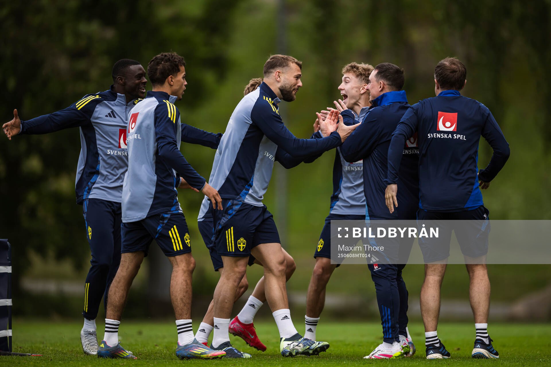Ken Sema, Yasin Ayari, Jesper Karlström and Hugo Bolin of