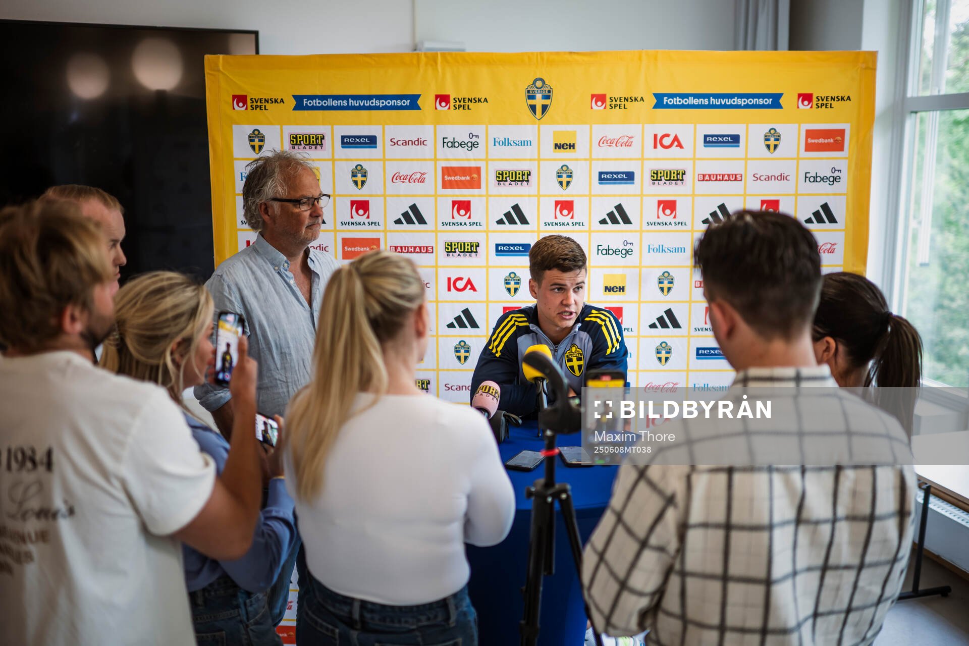 Samuel Dahl of the Swedish men's national football team in