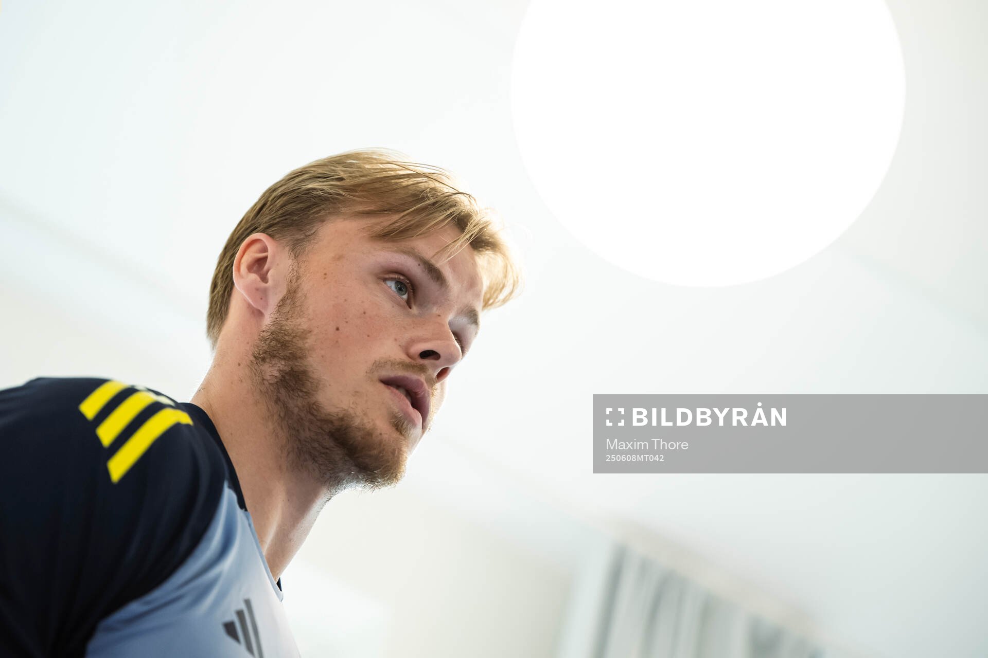 Victor Eriksson of the Swedish men's national football team