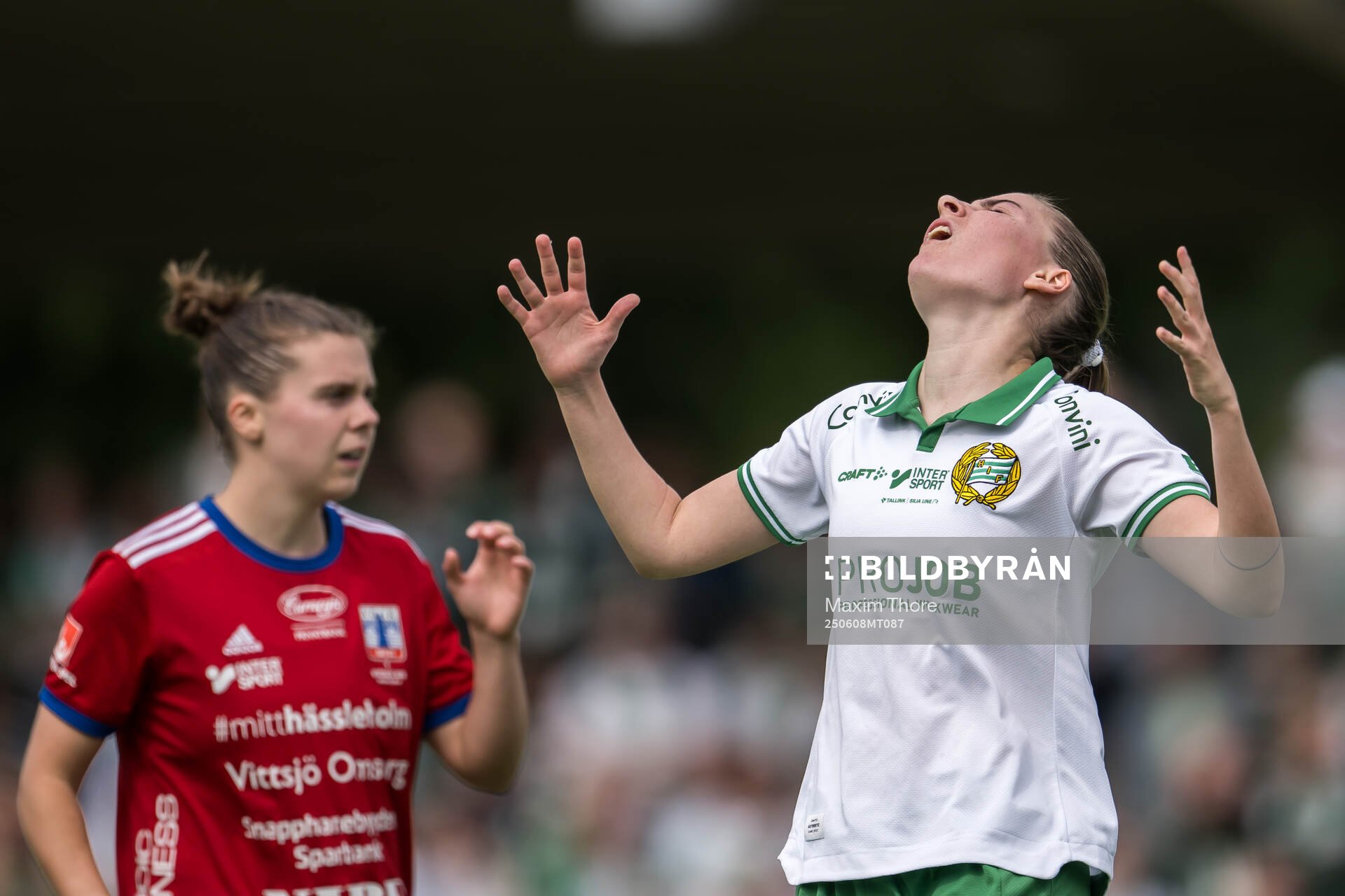 Hammarbys Smilla Vallotto deppar