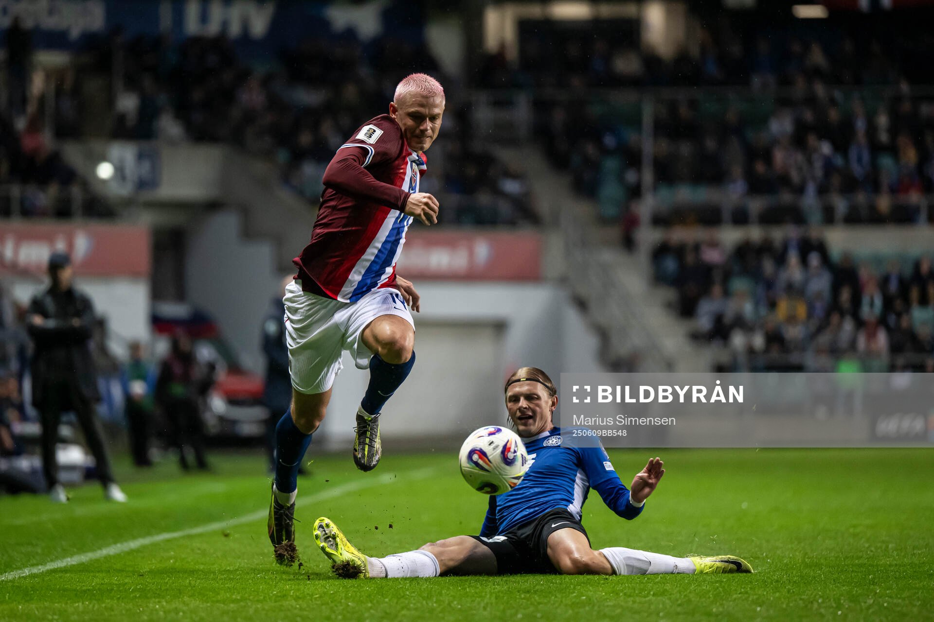Julian Ryerson of Norway and Rocco Shein of Estonia