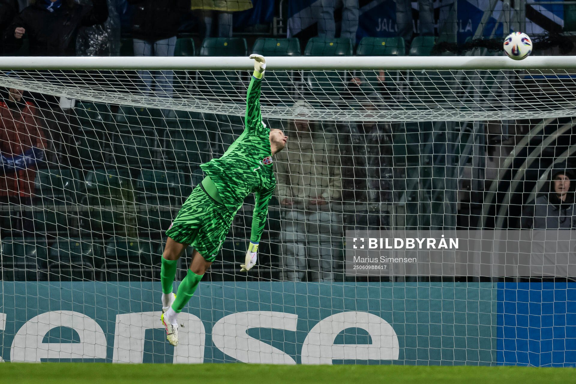goalkeeper Ørjan Håskjold Nyland of Norway