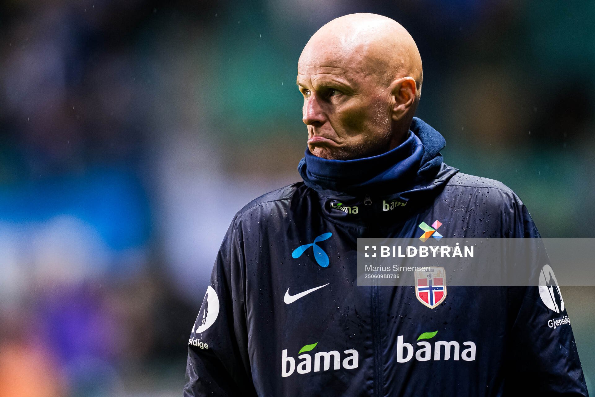 Head coach Ståle Solbakken of Norway