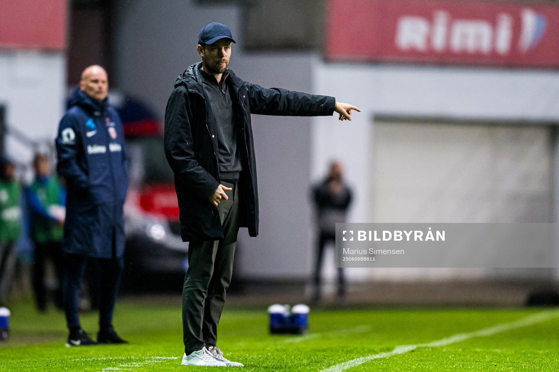Head coach Jürgen Henn of Estonia
