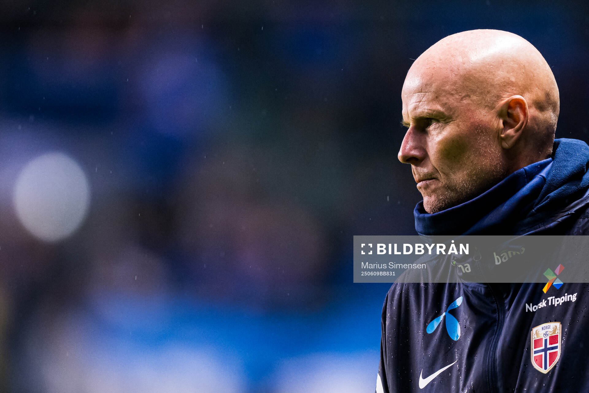 Head coach Ståle Solbakken of Norway