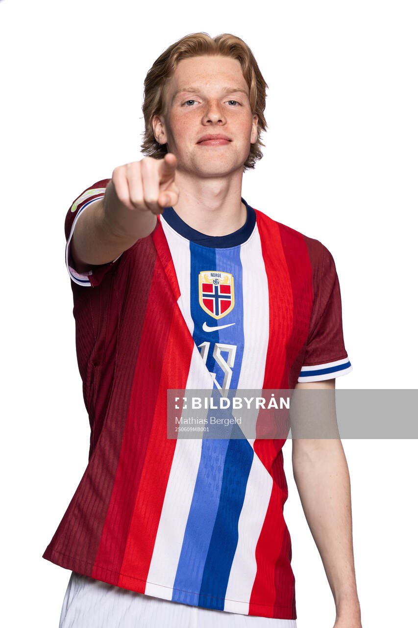 Sigurd Jacobsen Prestmo of the Norwegian under-19 national