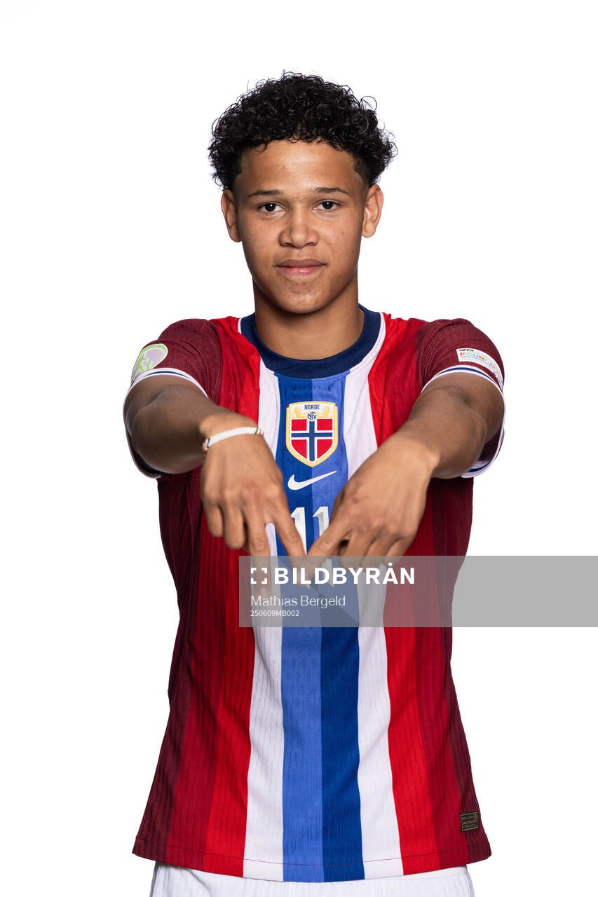 Alexander Røssing-Lelesiit of the Norwegian under-19