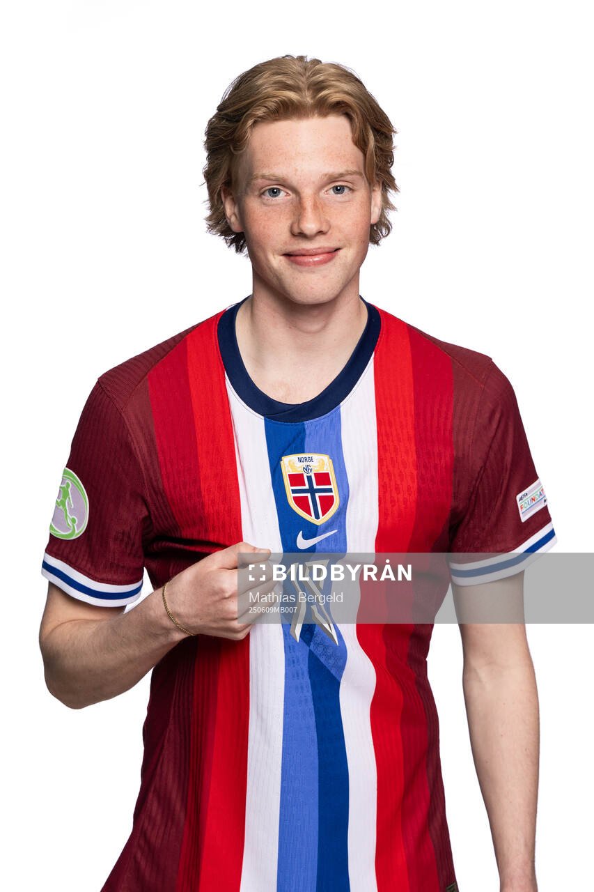 Sigurd Jacobsen Prestmo of the Norwegian under-19 national