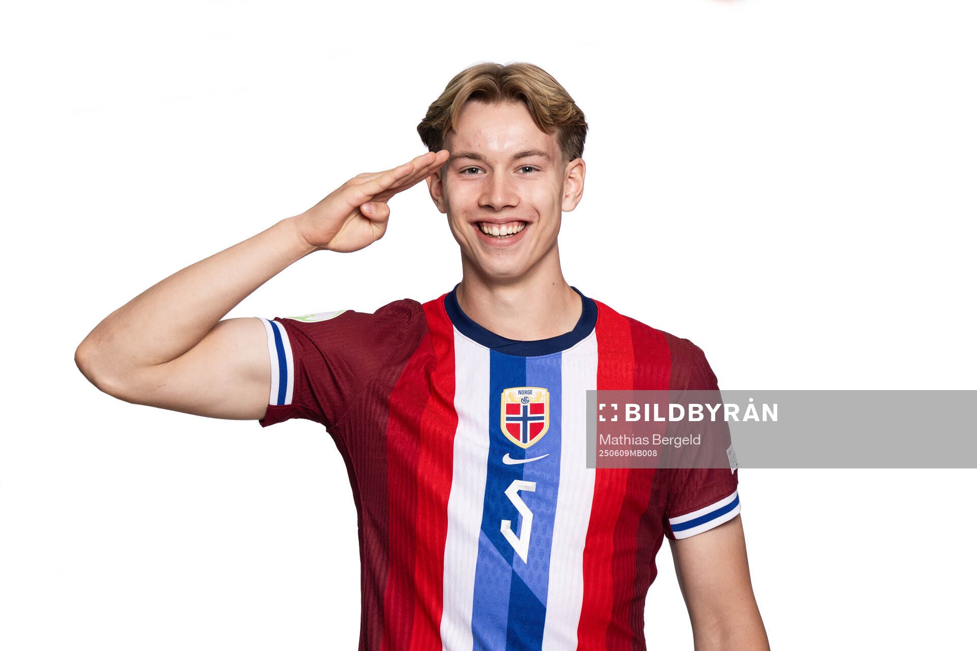 Jonathan Vonheim Norbye of the Norwegian under-19 national