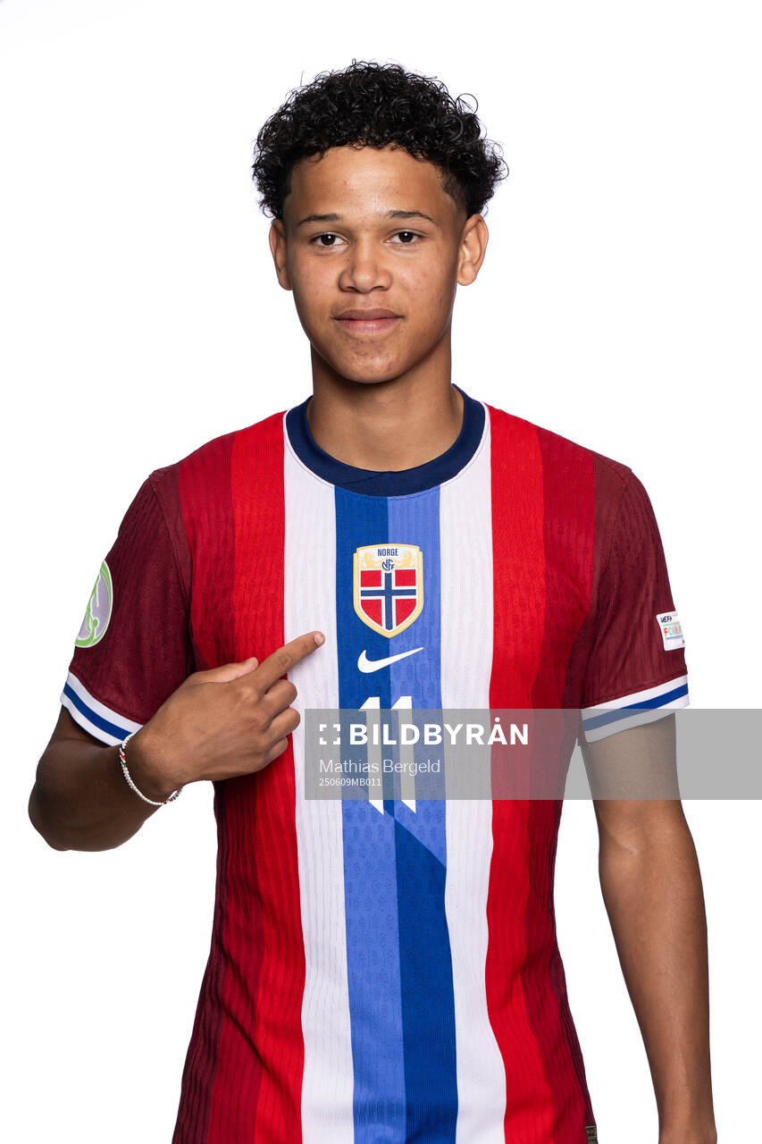Alexander Røssing-Lelesiit of the Norwegian under-19