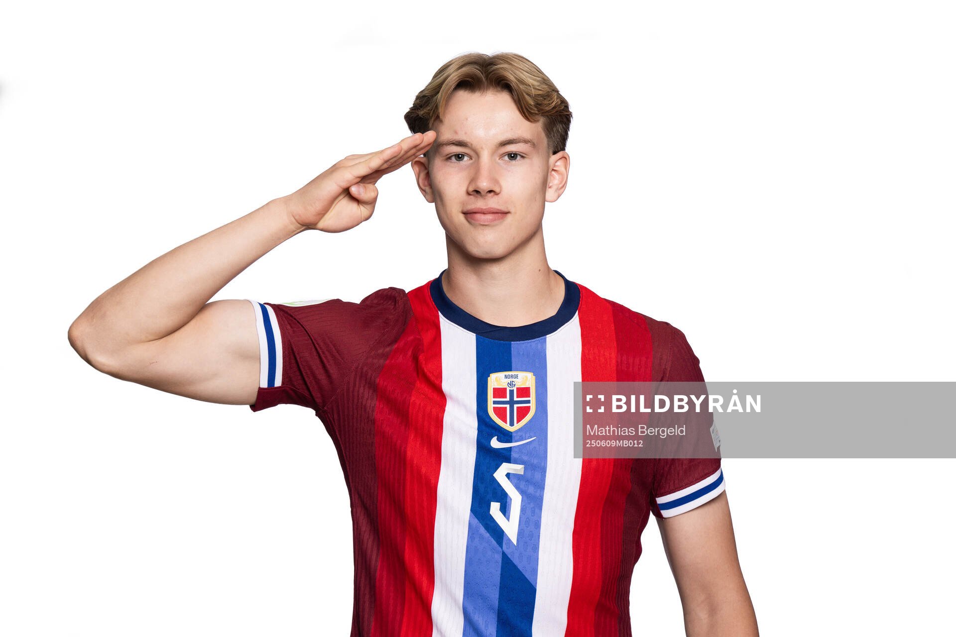 Jonathan Vonheim Norbye of the Norwegian under-19 national
