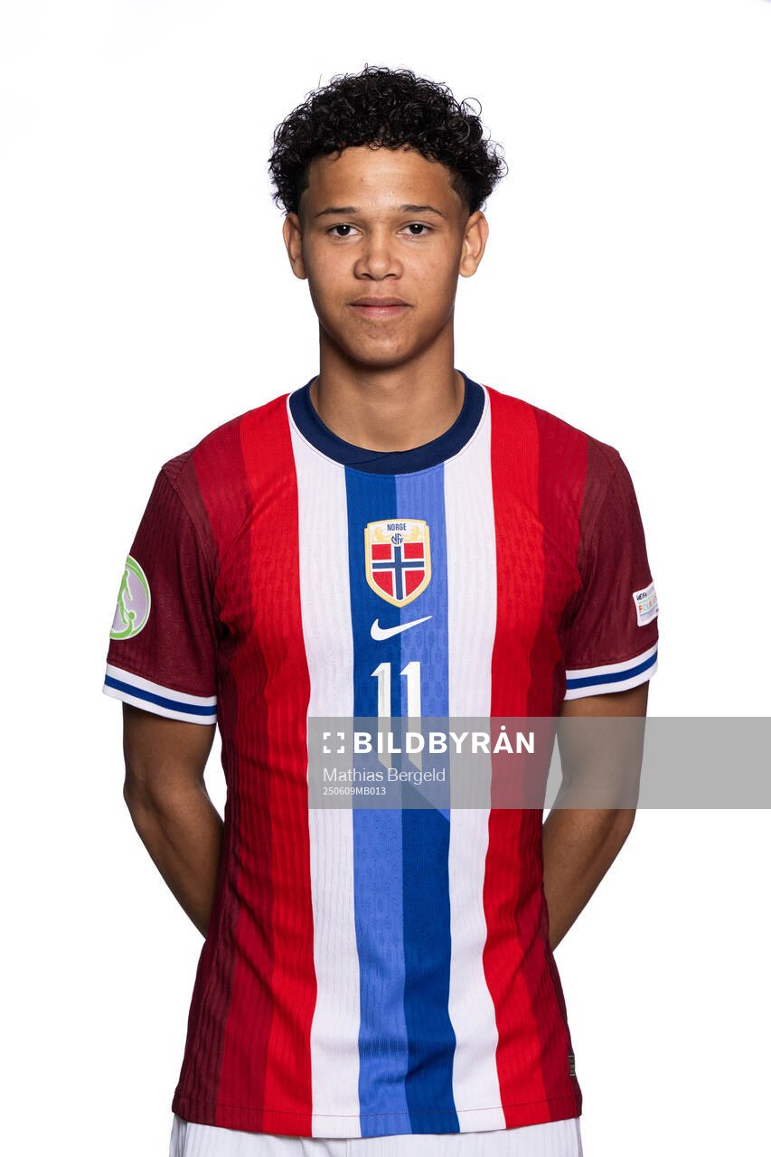 Alexander Røssing-Lelesiit of the Norwegian under-19