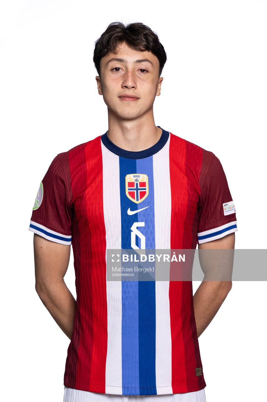 Andreas Heredia-Randen of the Norwegian under-19 national