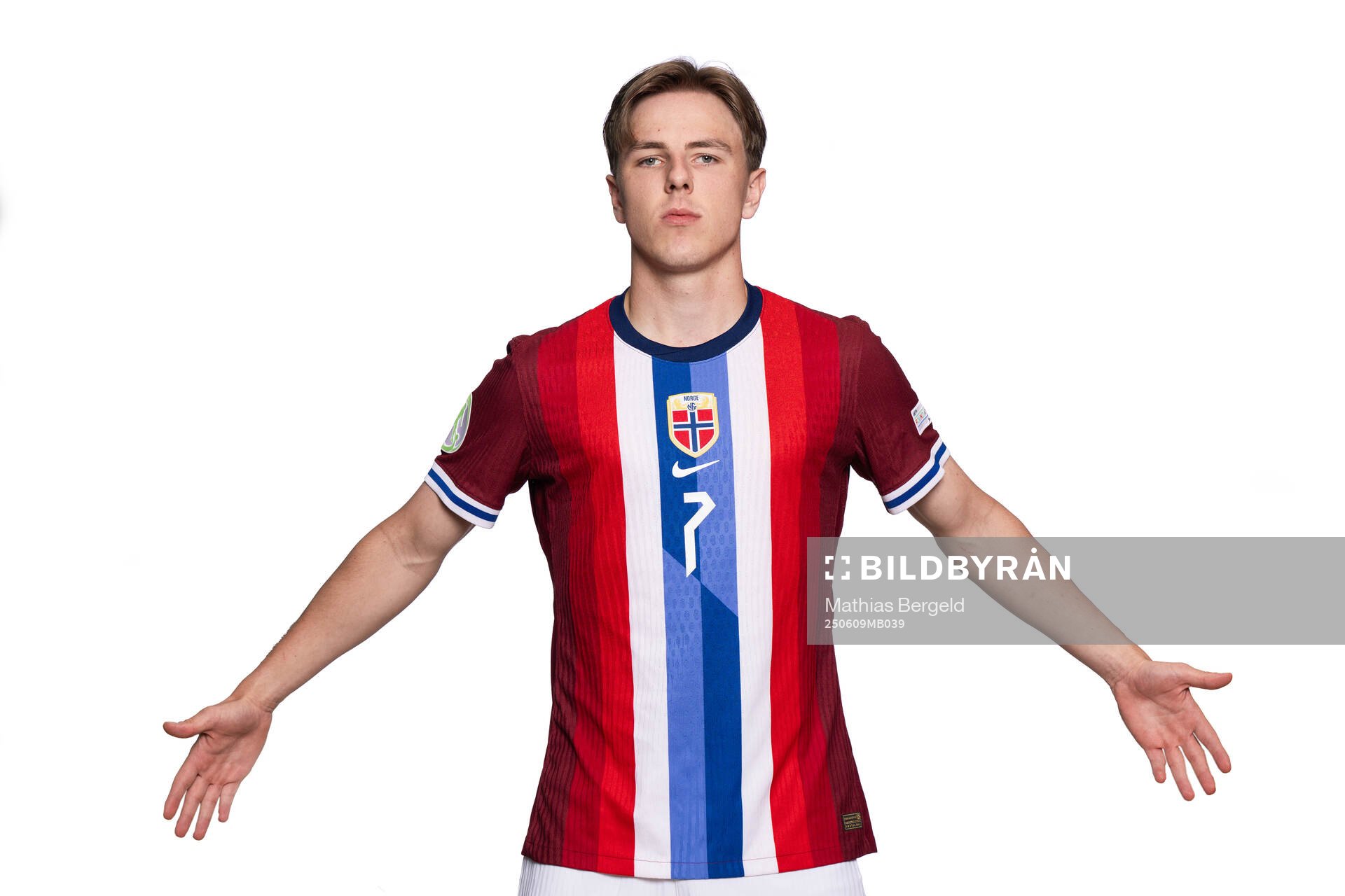 Julian Gonstad of the Norwegian under-19 national football