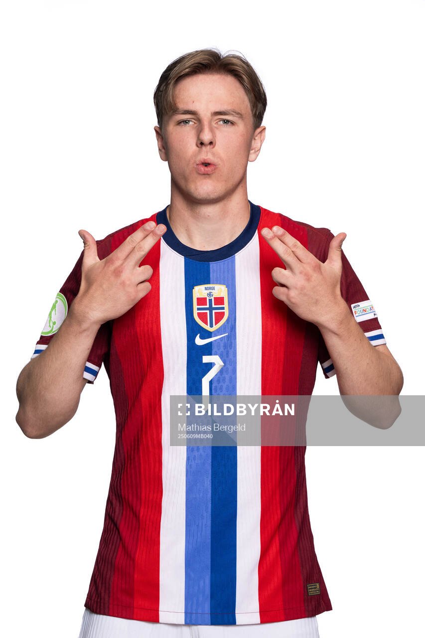Julian Gonstad of the Norwegian under-19 national football