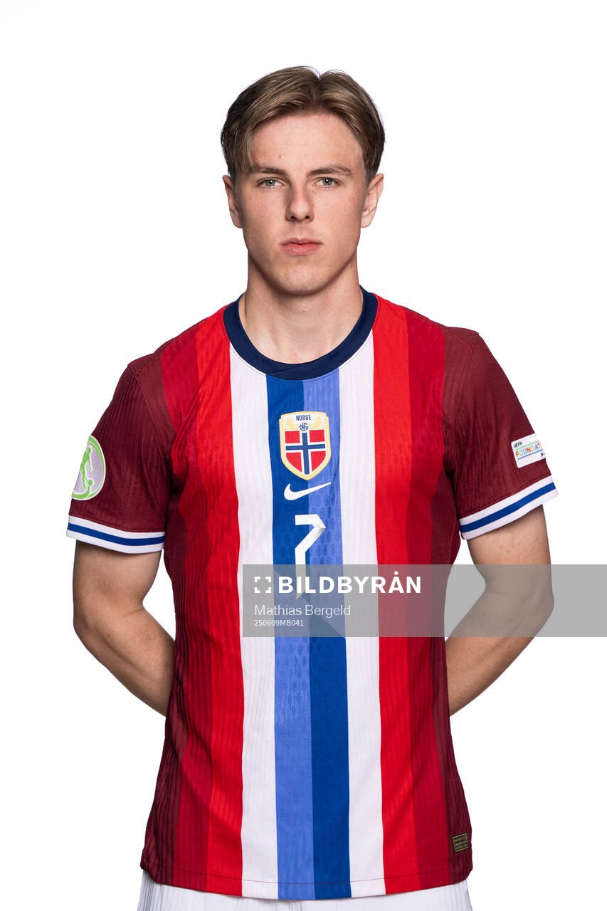 Julian Gonstad of the Norwegian under-19 national football